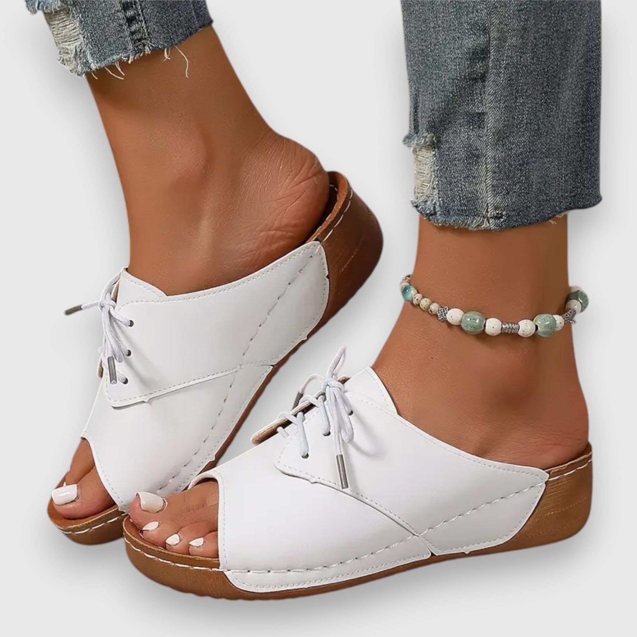 Saskia – Vintage-Stil Sandalen