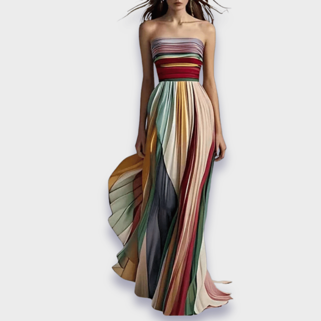 Gesine - Langarmkleid aus hochwertigem Stoff