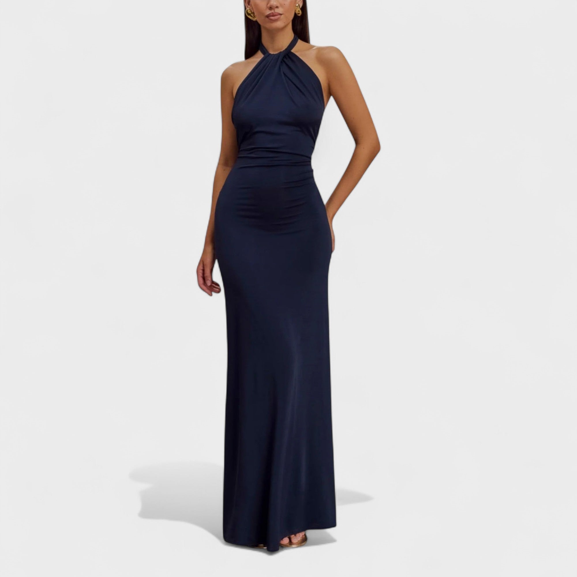 Riva | Elegantes Halter-Maxikleid