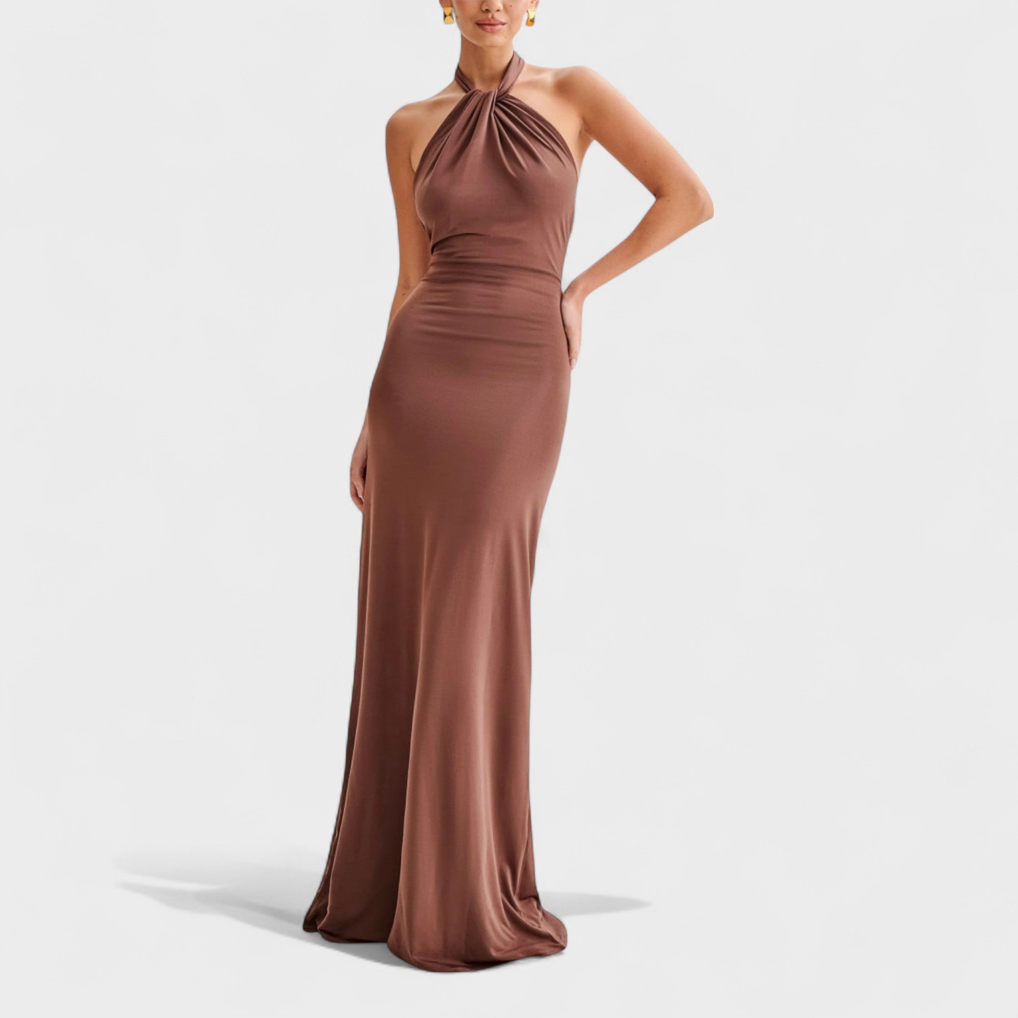 Riva | Elegantes Halter-Maxikleid