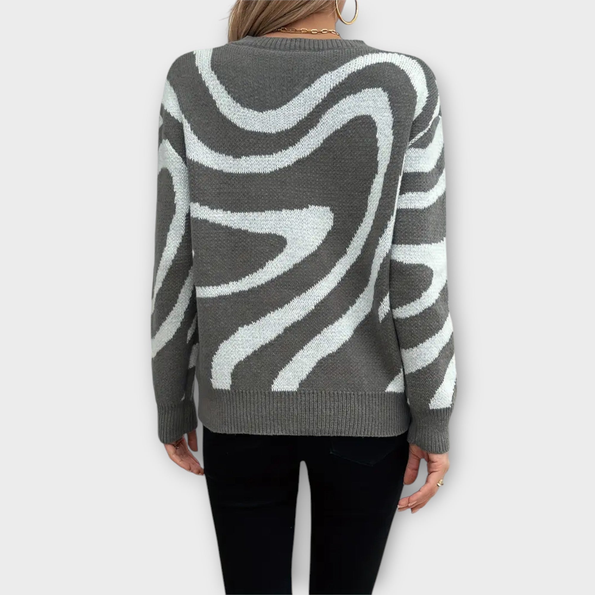 Gemütlicher Strickpullover