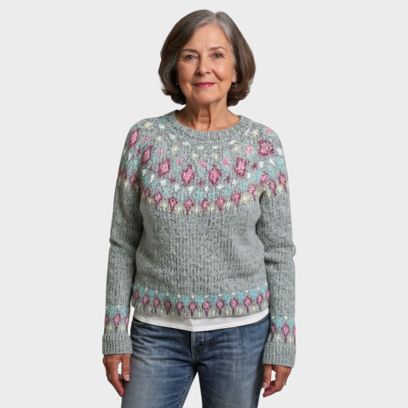 Julia - Vintage Islandpullover Nora Zurich