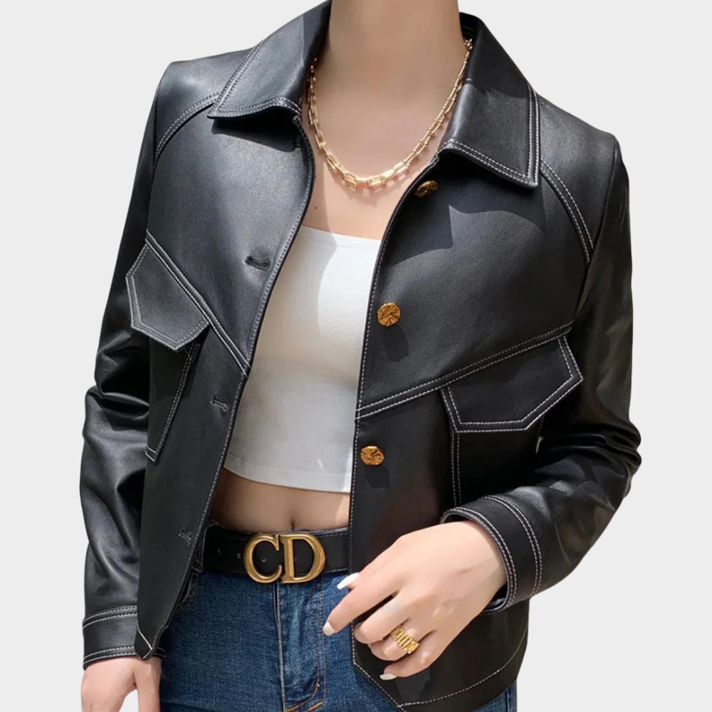 Elizabeth - Elegante Lederjacke Nora Zurich