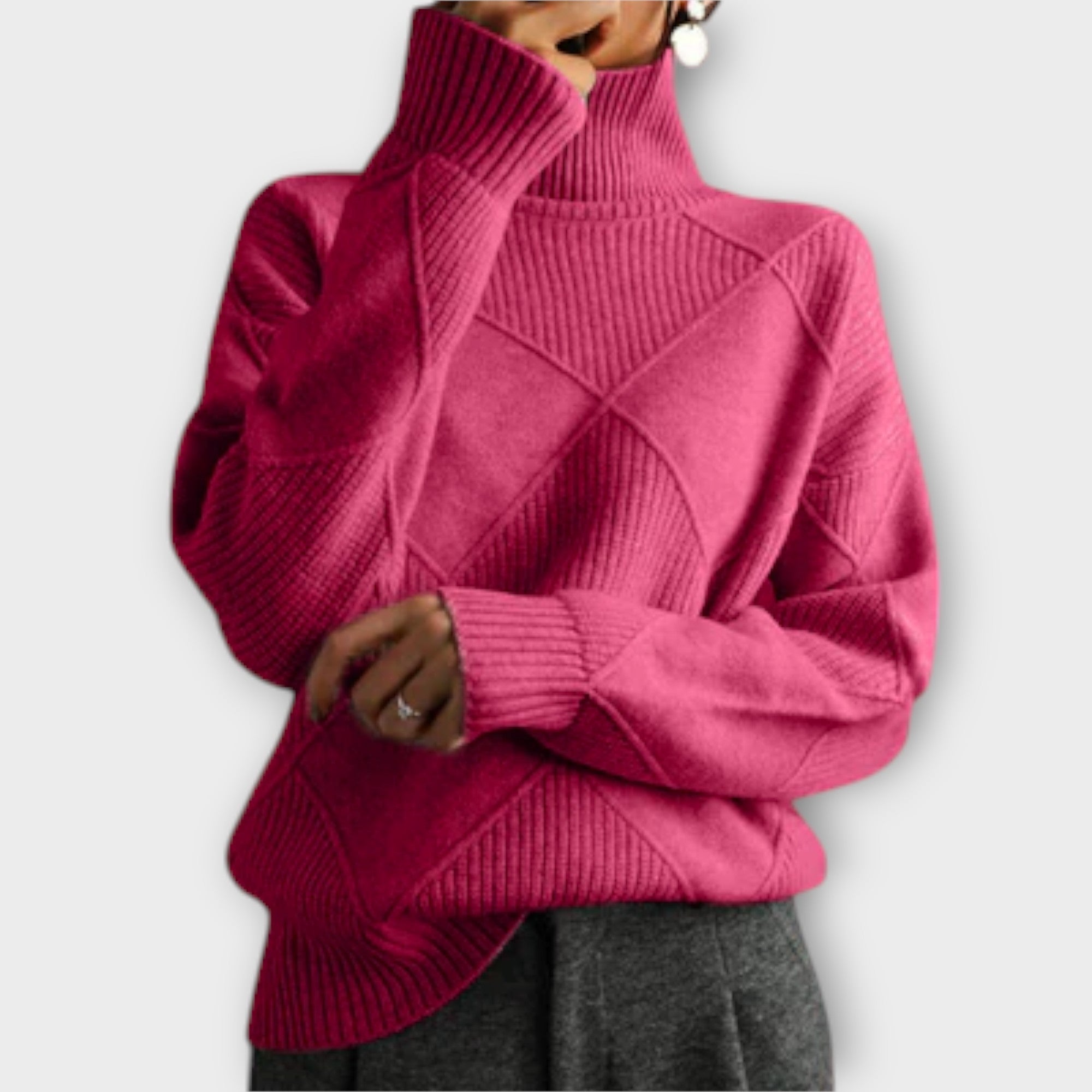 Melanie - Bequemer Rollkragenpullover Nora Zurich