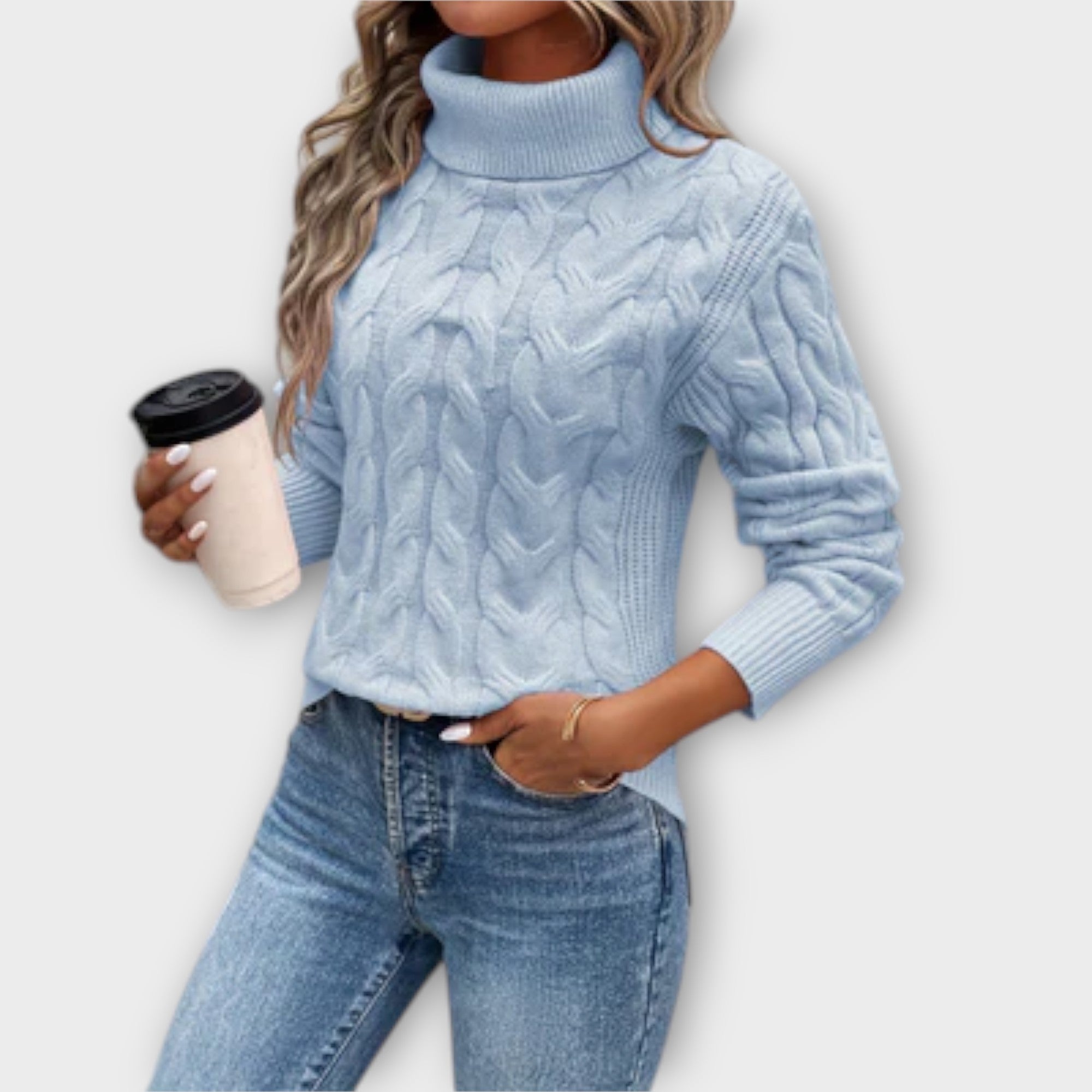 Eleganter Rollkragenpullover von Eline