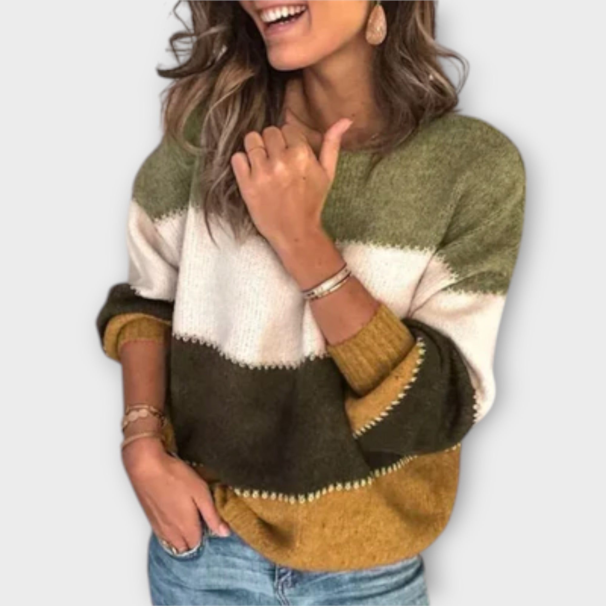 Lässiger und bequemer Pullover