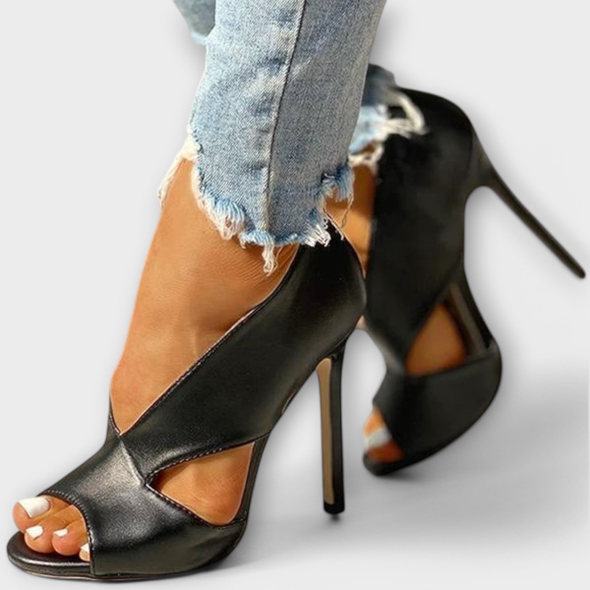 Modische Orthopädische Sandalen mit Eleganter Ferse