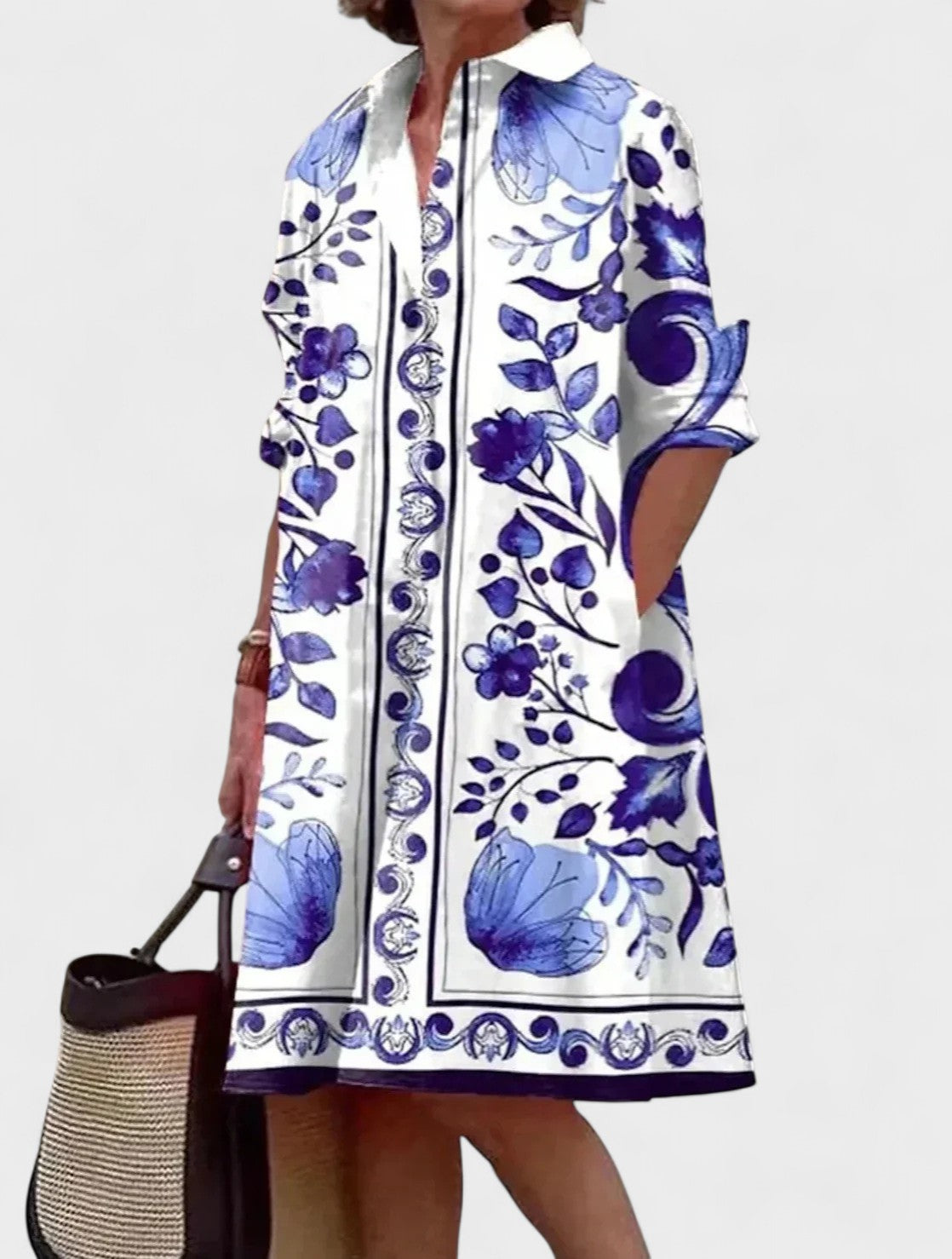 Elina – Blumenkleid mit botanischer Schönheit