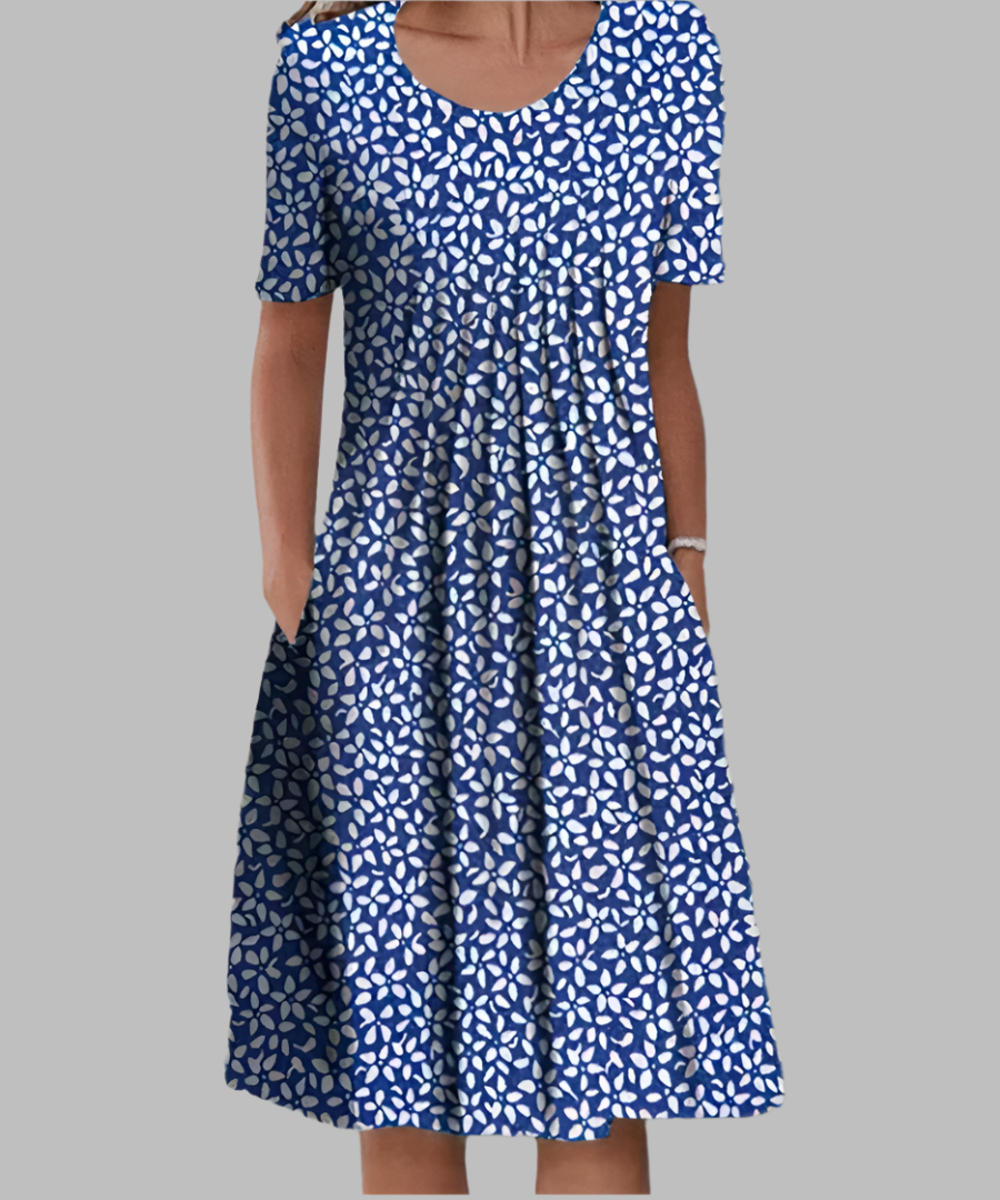Stella | Bequemes Sommerblumenkleid