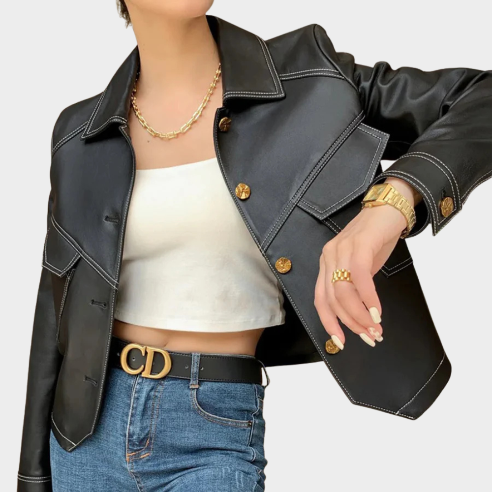 Elizabeth - Elegante Lederjacke Nora Zurich