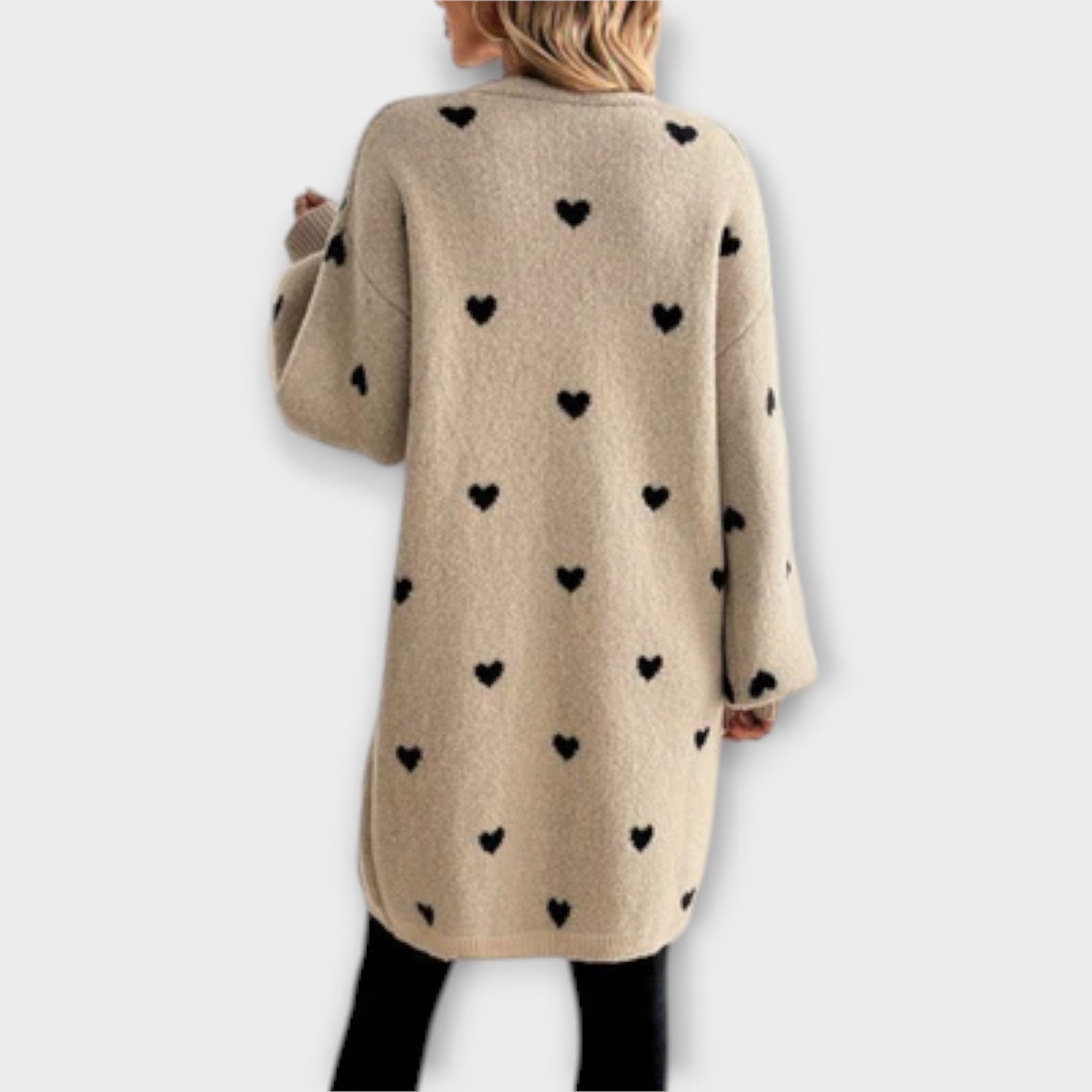 Julia - Herzmuster Cardigan Nora Zurich