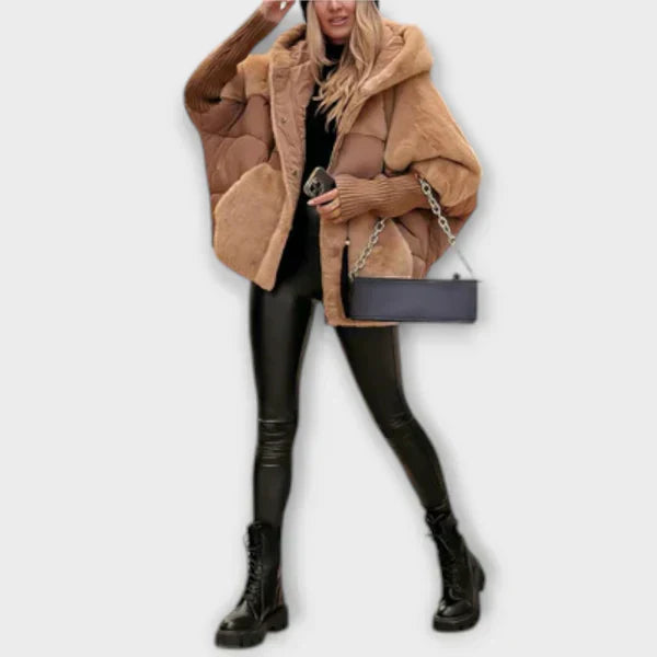Ava - Pufferjacke mit Teddy-Mix