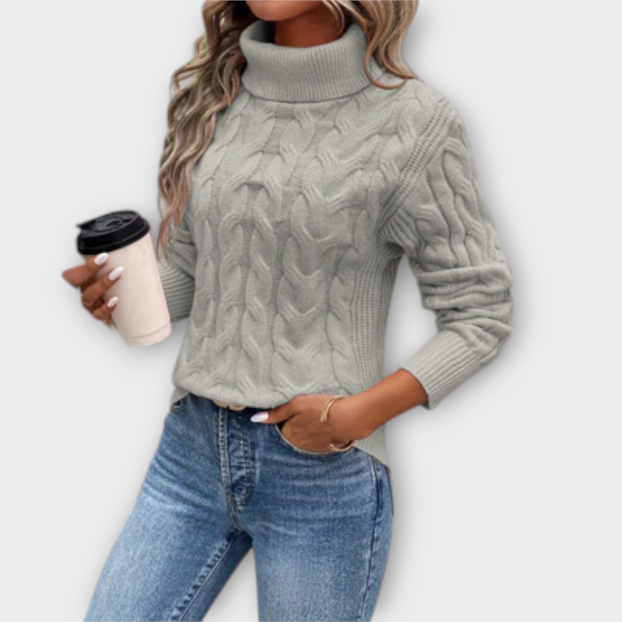 Eleganter Rollkragenpullover von Eline