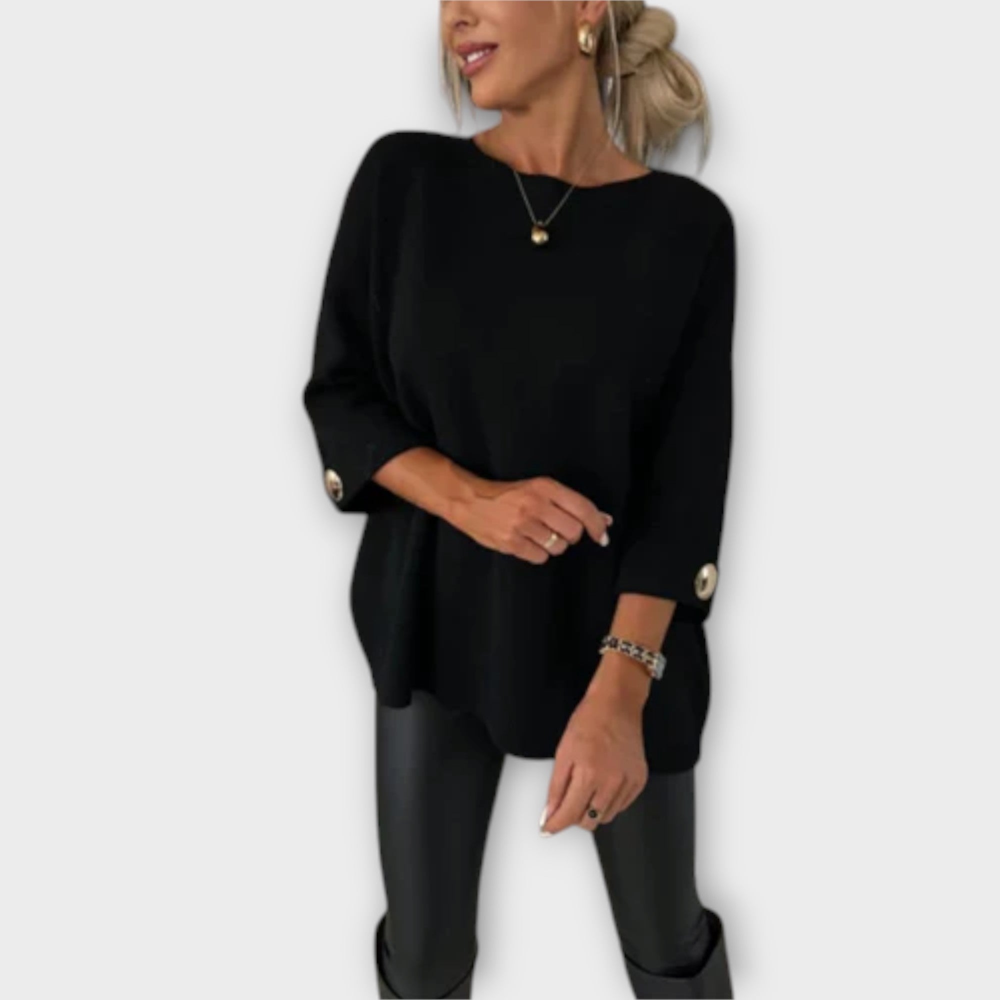 Elegante Sweater-Bluse