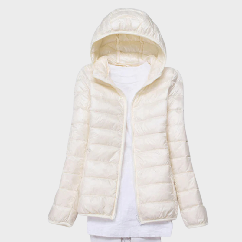 Erna – Elegante Daunenjacke mit langen Ärmeln