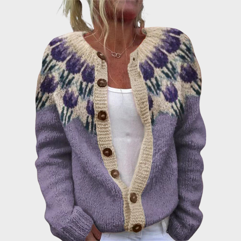 Josephine | Vintage Isländische Strickjacke Nora Zurich