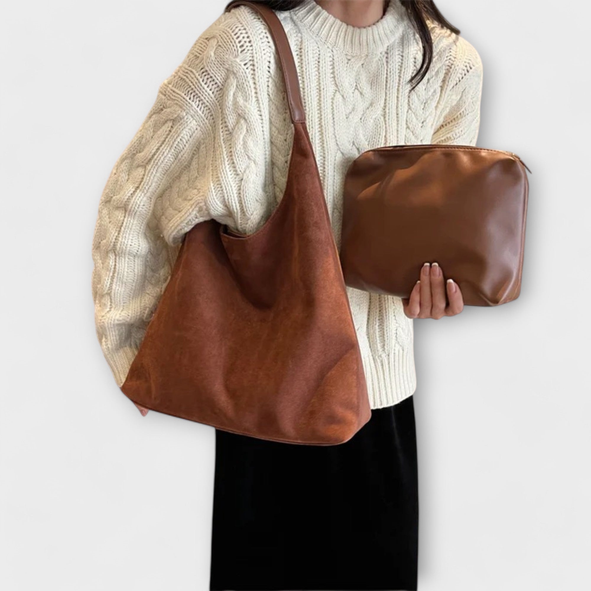 Nora. - Zeitlose und elegante Damenhandtasche