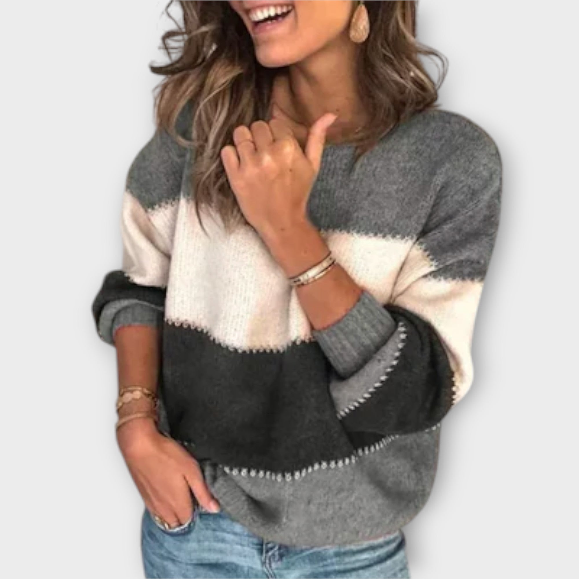 Lässiger und bequemer Pullover