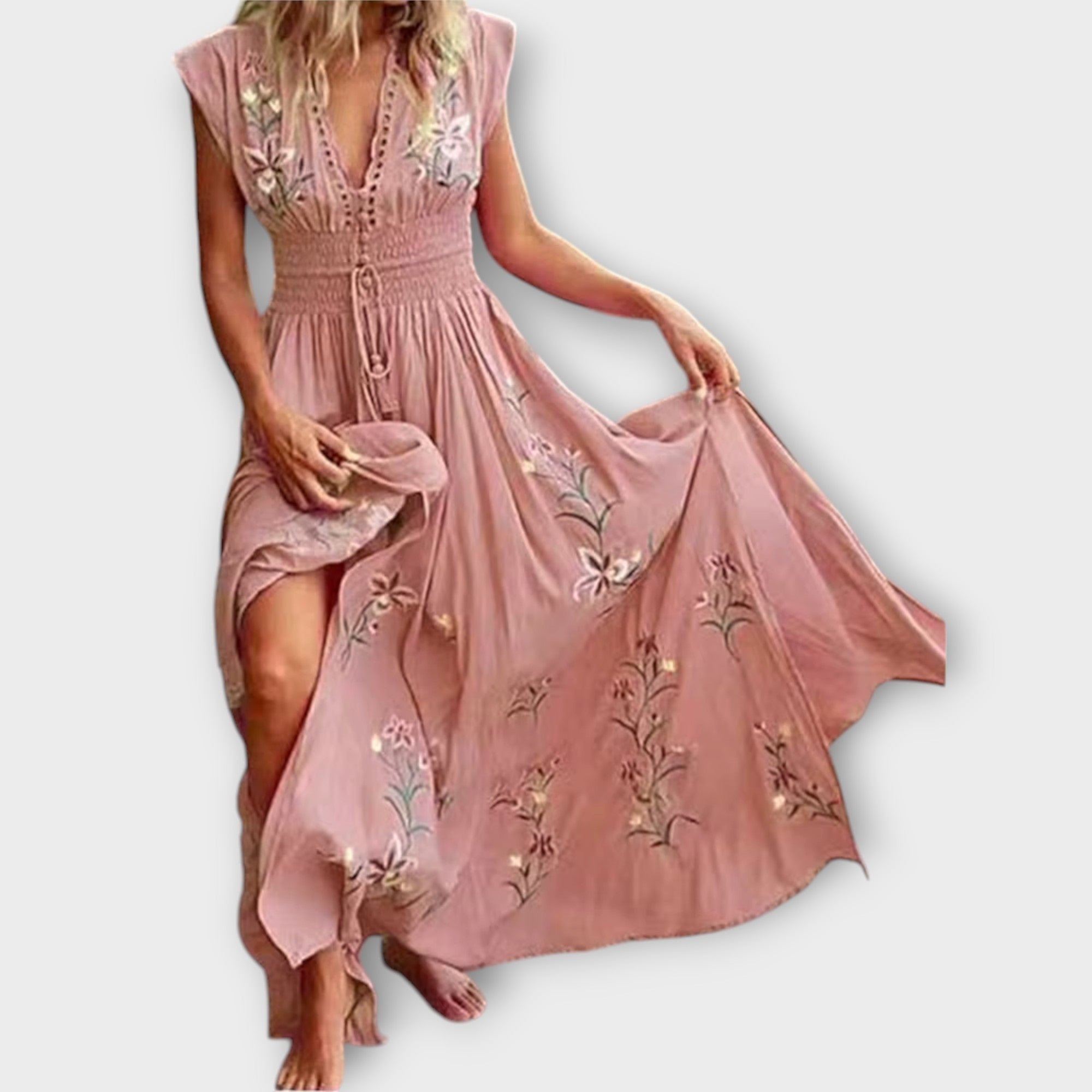 Felizia – Boho-Kleid mit wunderbarer Stickerei