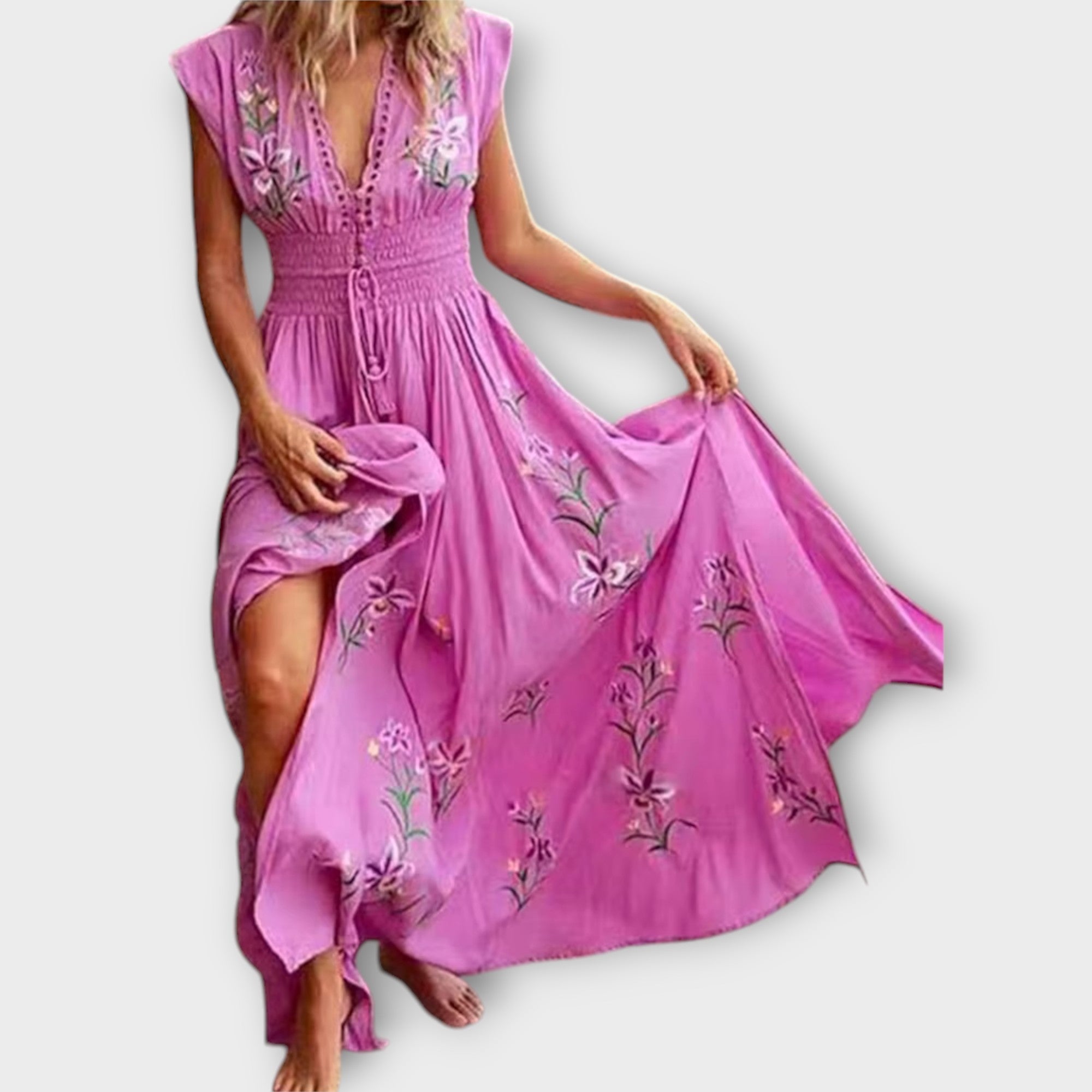Felizia – Boho-Kleid mit wunderbarer Stickerei