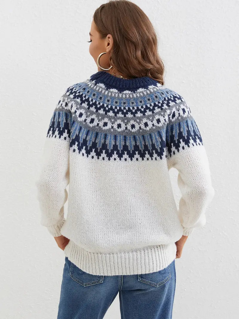 Damen modisches gemustertes Sweatshirt