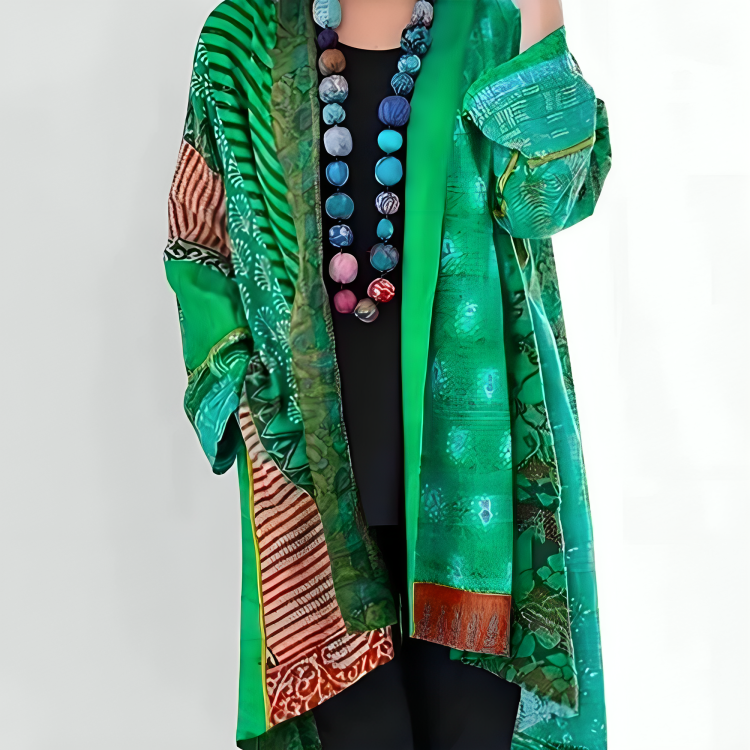 Maya – Vibrant Kimono Jacket Nora Zurich
