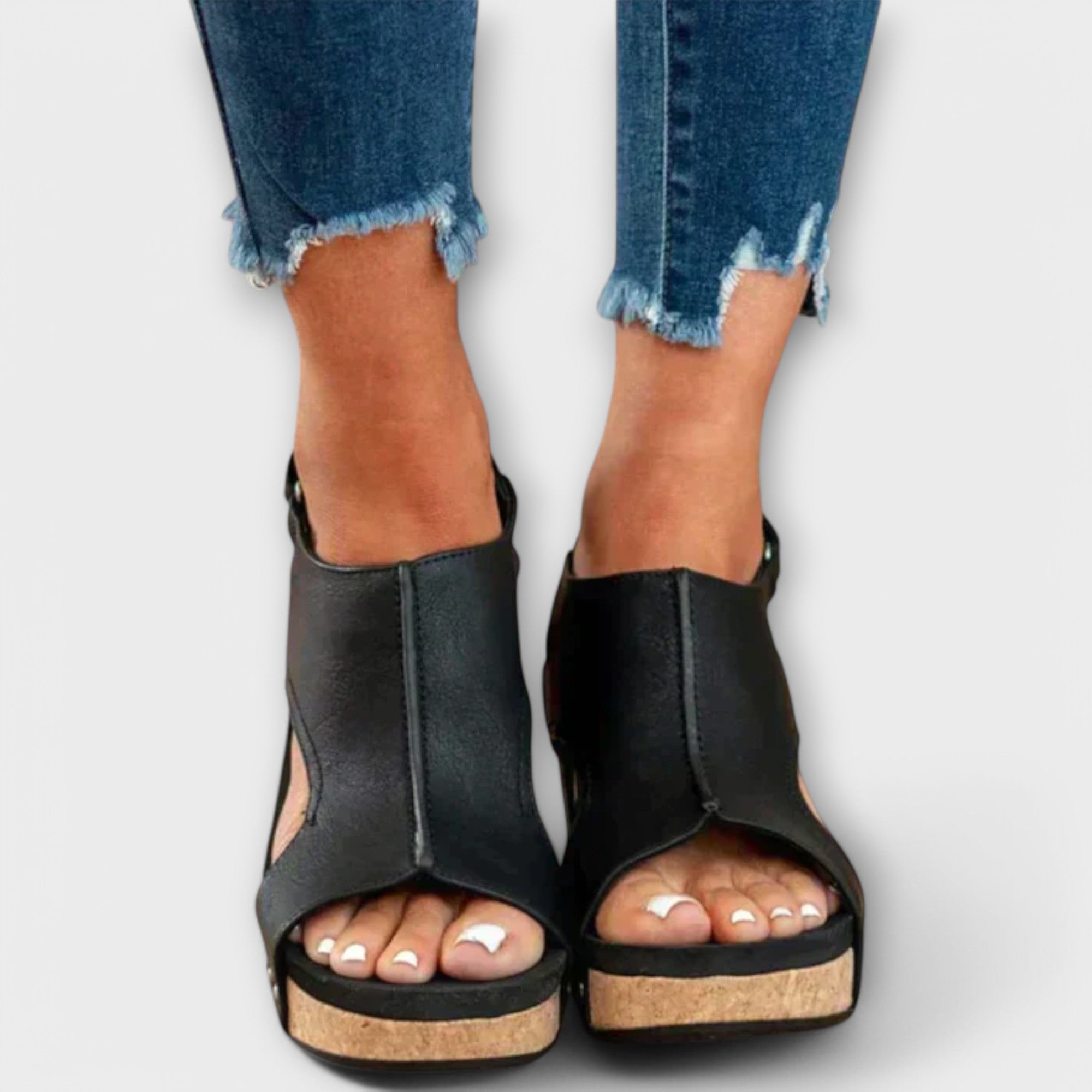 Lina – Orthopädische Keilabsatzschuhe