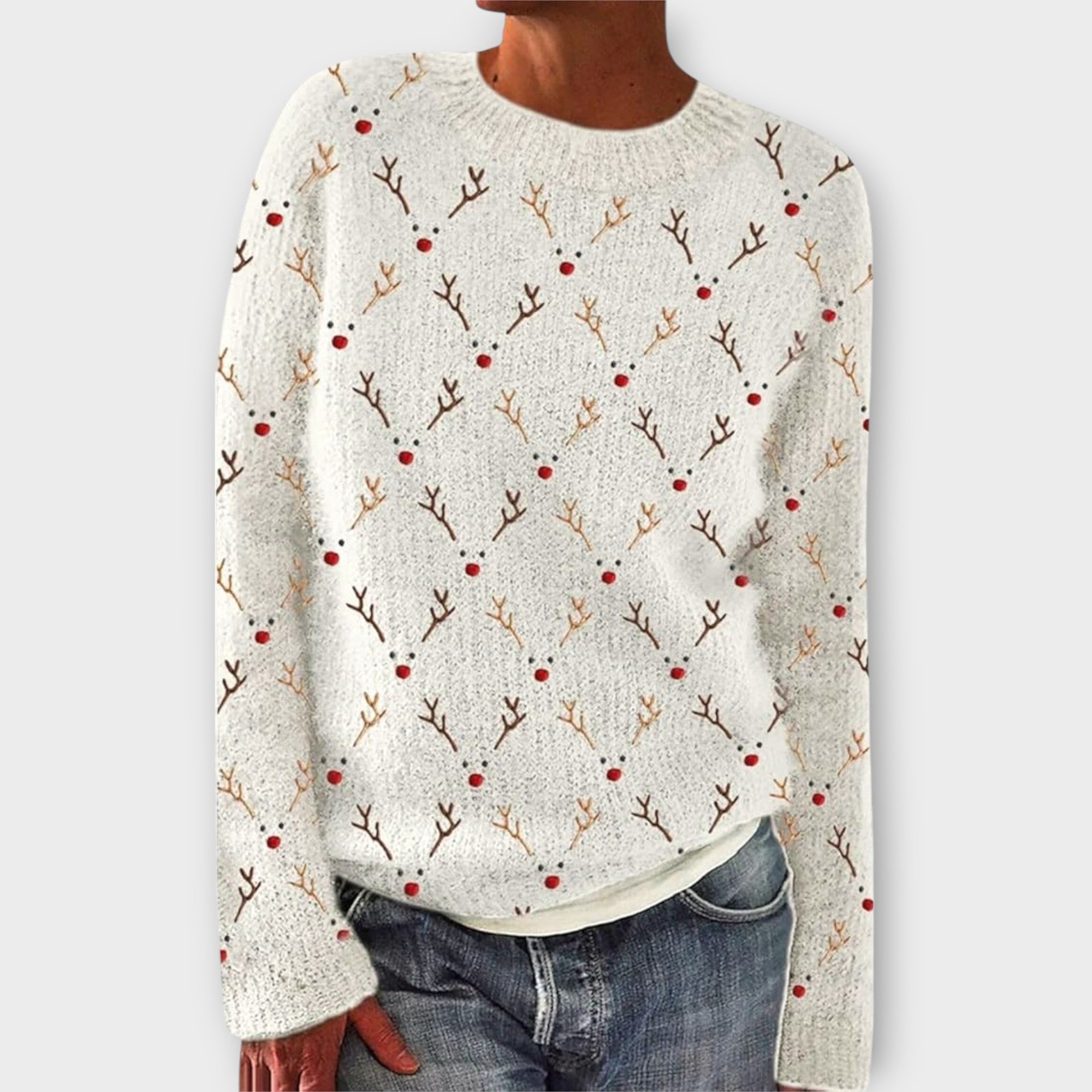 Gemütlicher Weihnachts-Pullover
