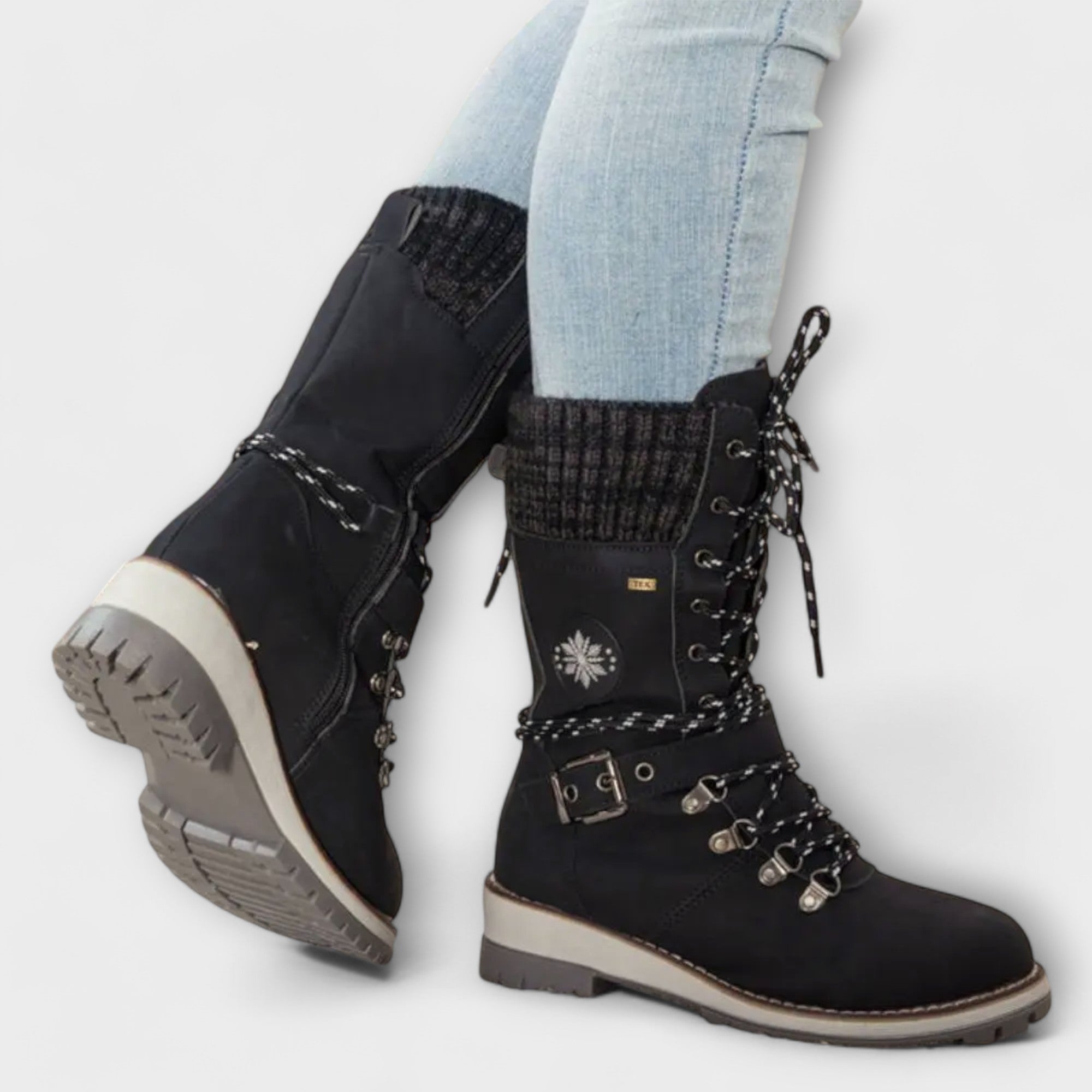 Damen Winterstiefel, Warm und Schmerzfrei