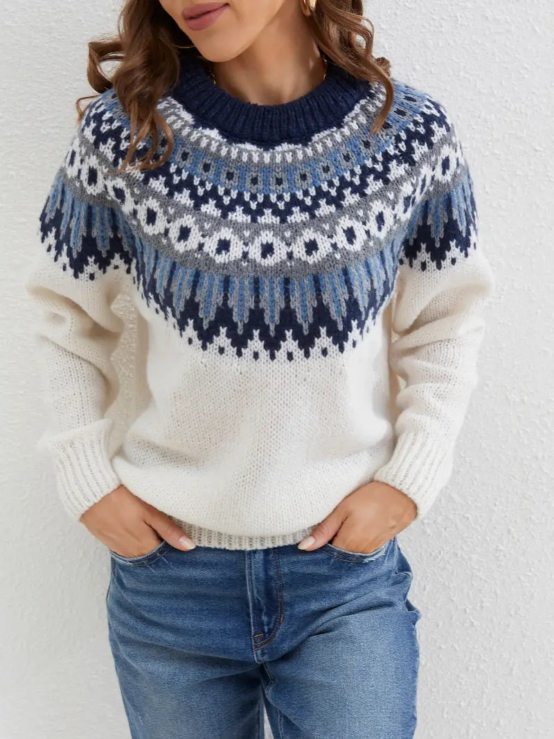 Damen modisches gemustertes Sweatshirt