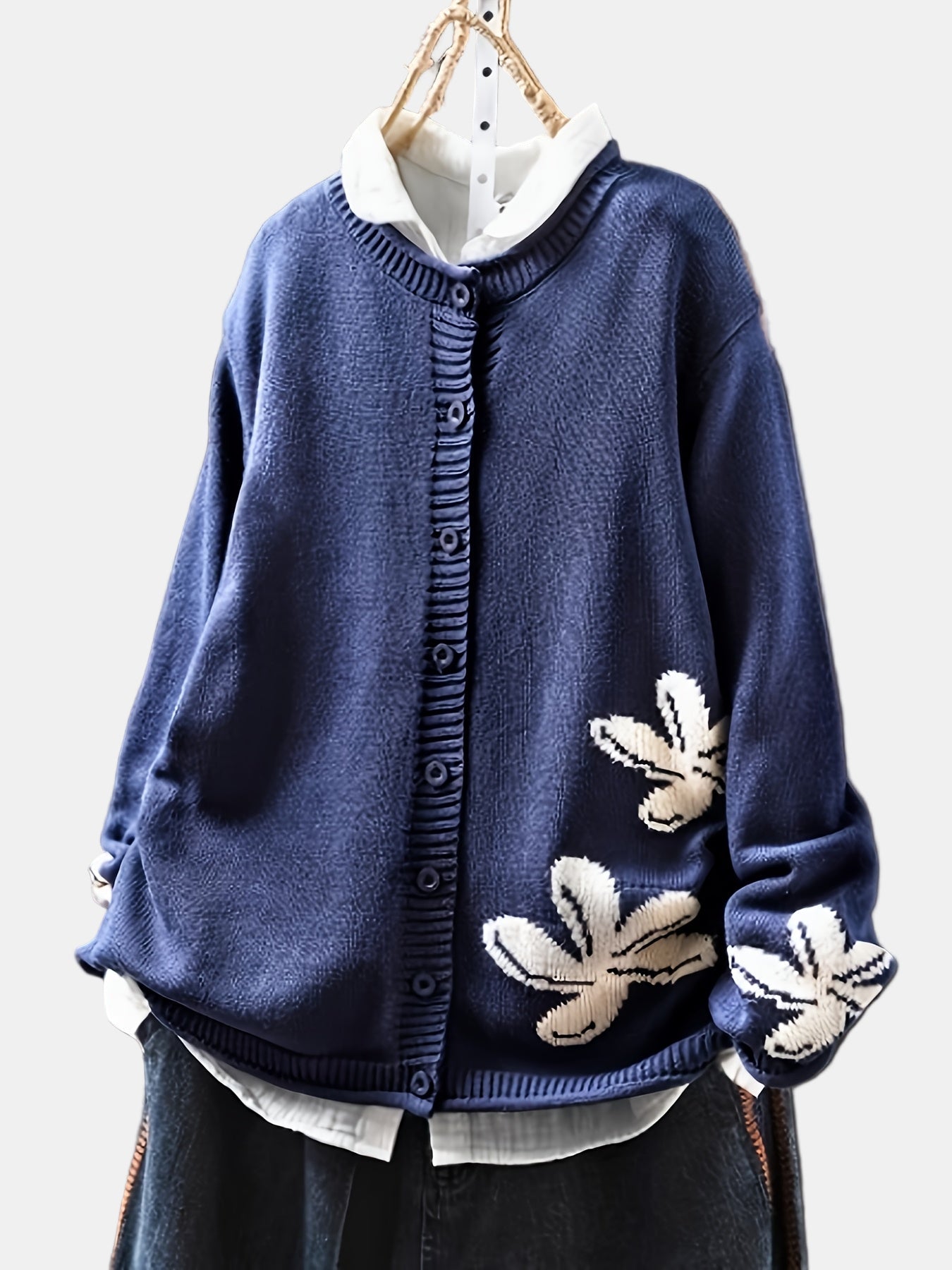 Thalia | Floraler Strickcardigan Nora Zurich