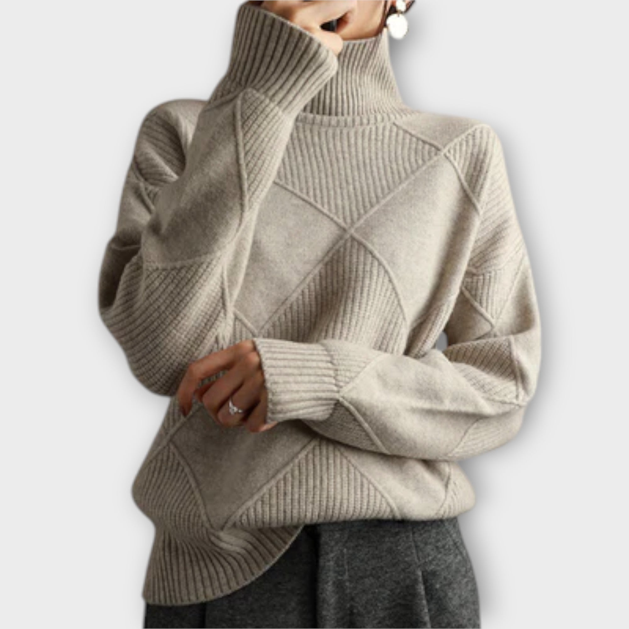 Melanie - Bequemer Rollkragenpullover Nora Zurich