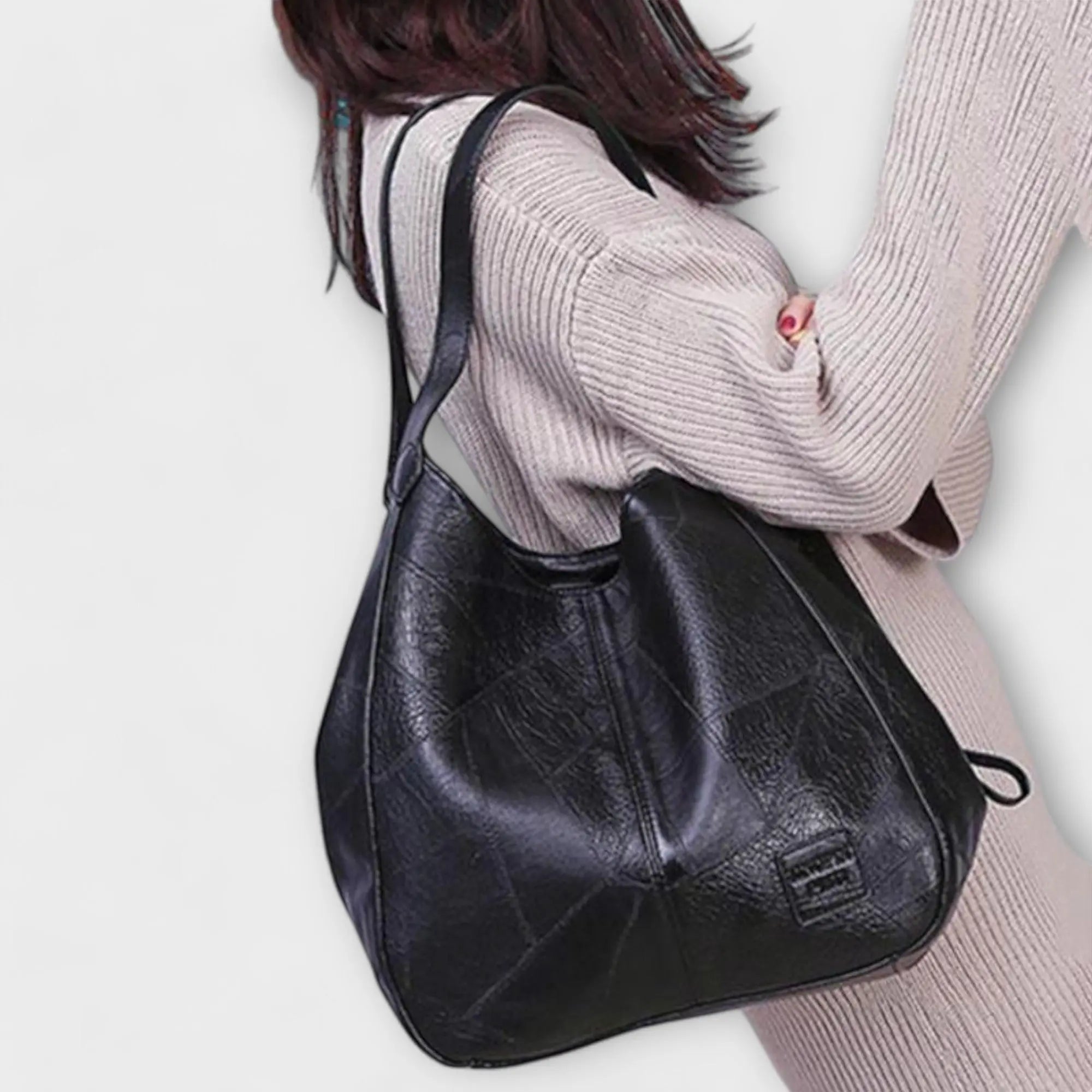 Nora. - Vintage Leder Tasche Nora Zurich