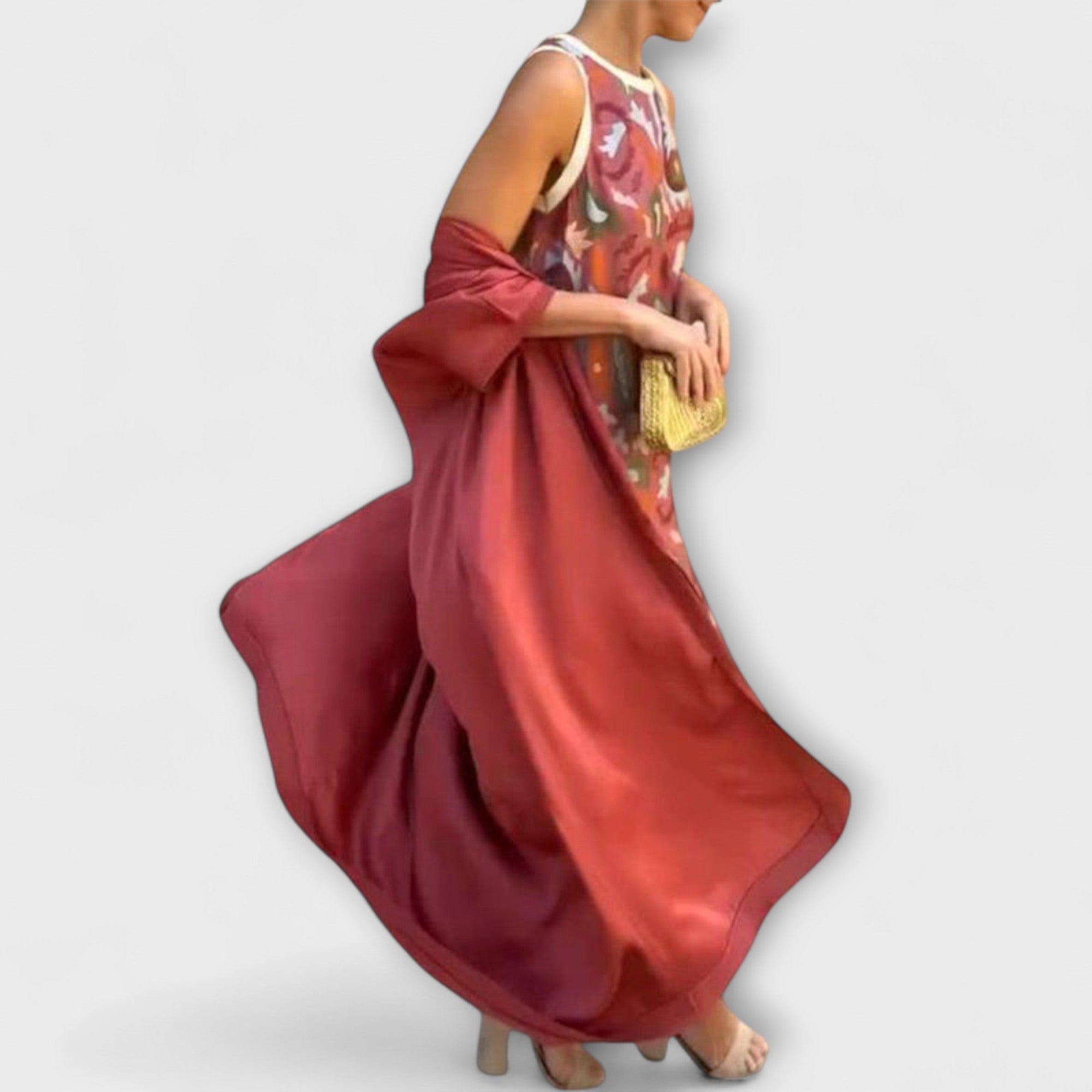 Selviane - Maxikleid mit passendem Cardigan Nora Zurich