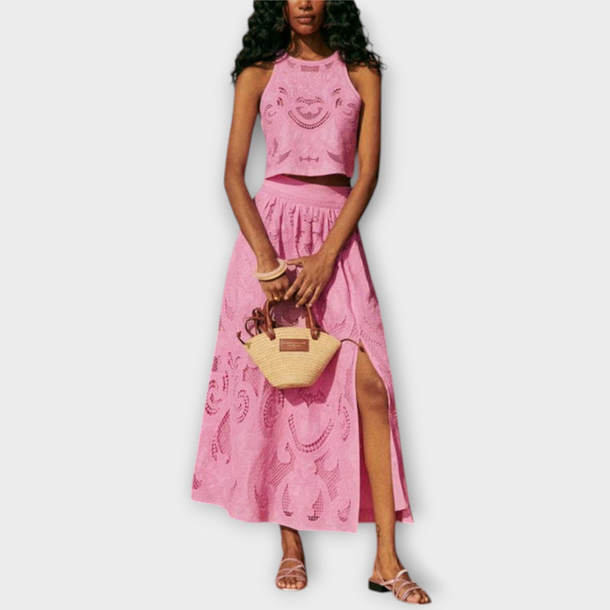 Milla - Atemberaubendes Cutout Spitzen Set Nora Zurich