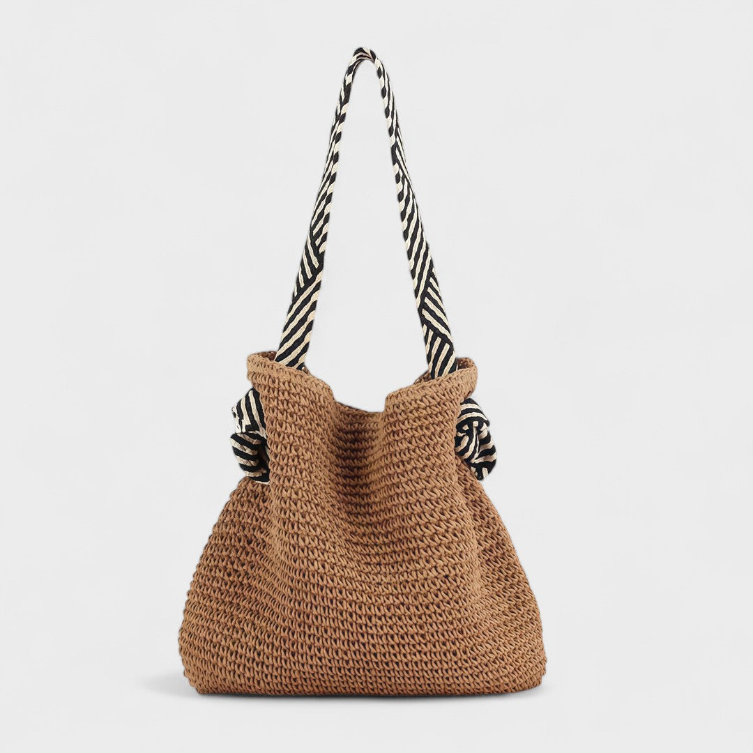 Nora. – Bohemian Handgewebte Tasche