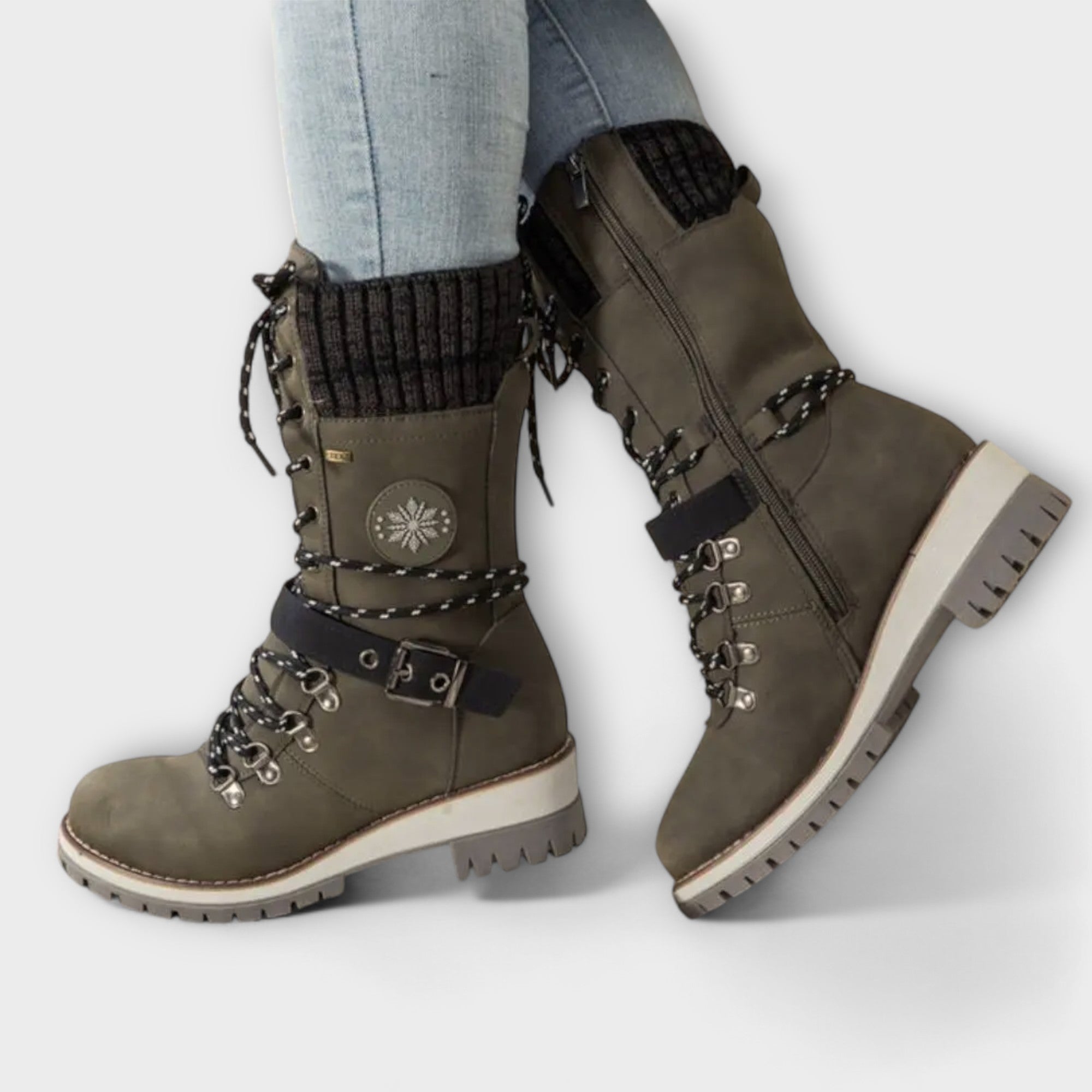 Damen Winterstiefel, Warm und Schmerzfrei