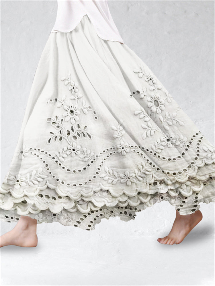 Aurette™ - Boho Bedruckter Rock