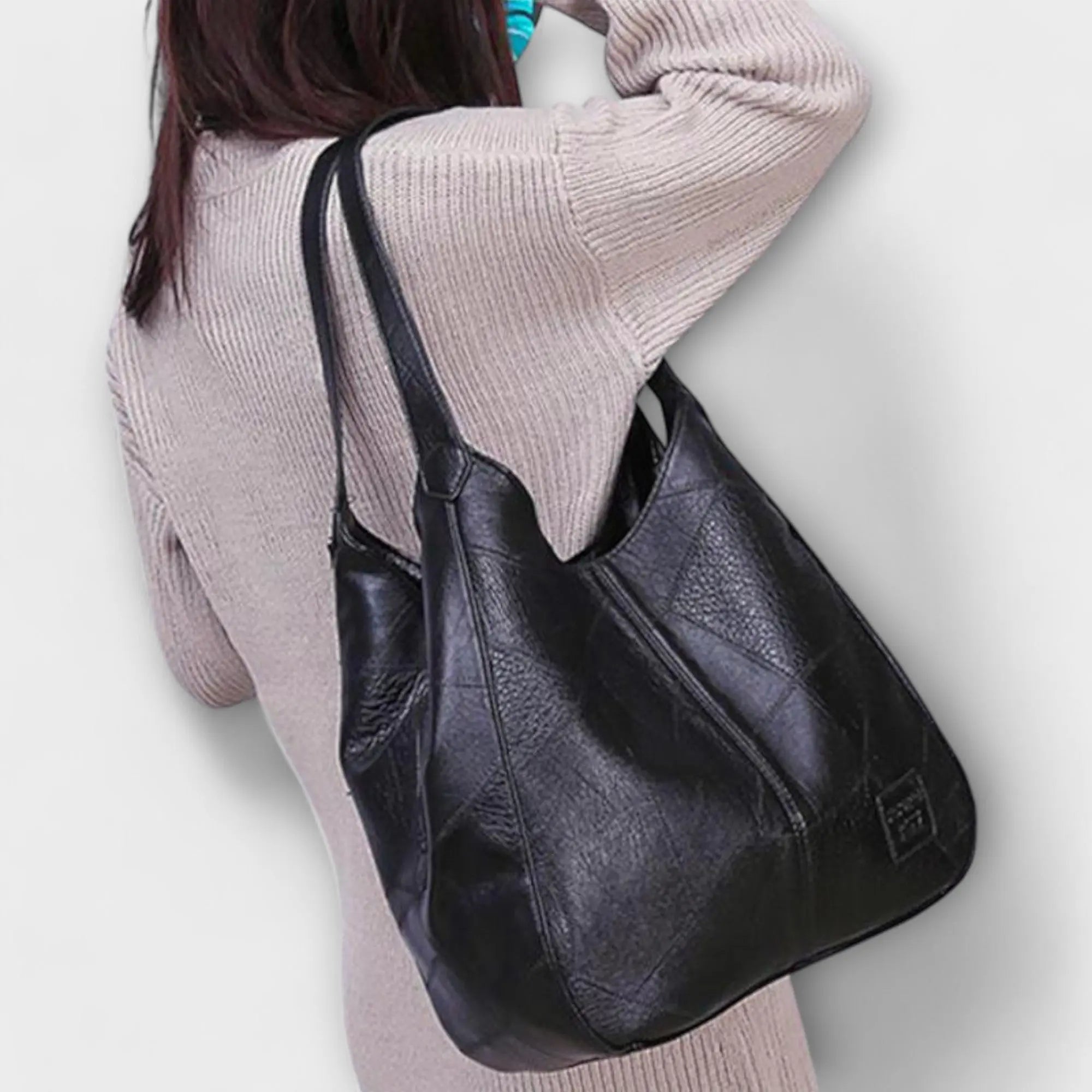 Nora. - Vintage Leder Tasche Nora Zurich