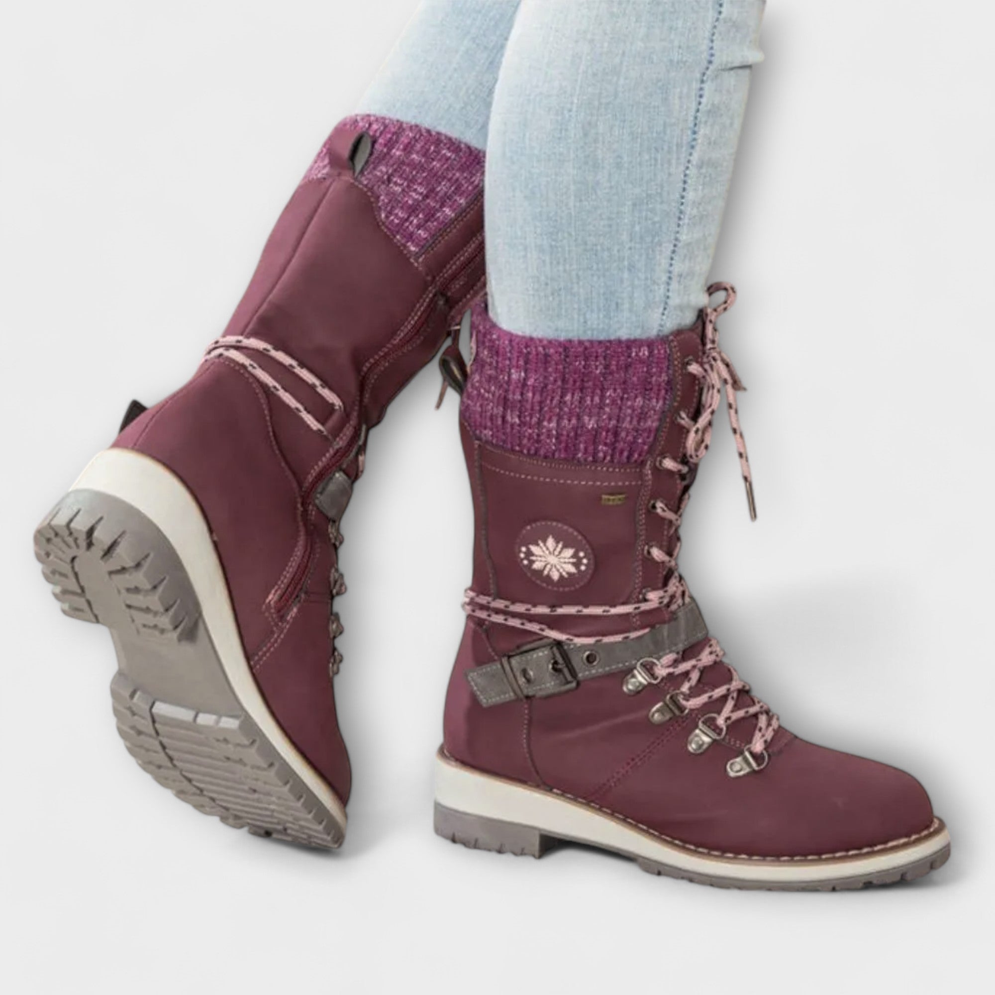 Damen Winterstiefel, Warm und Schmerzfrei