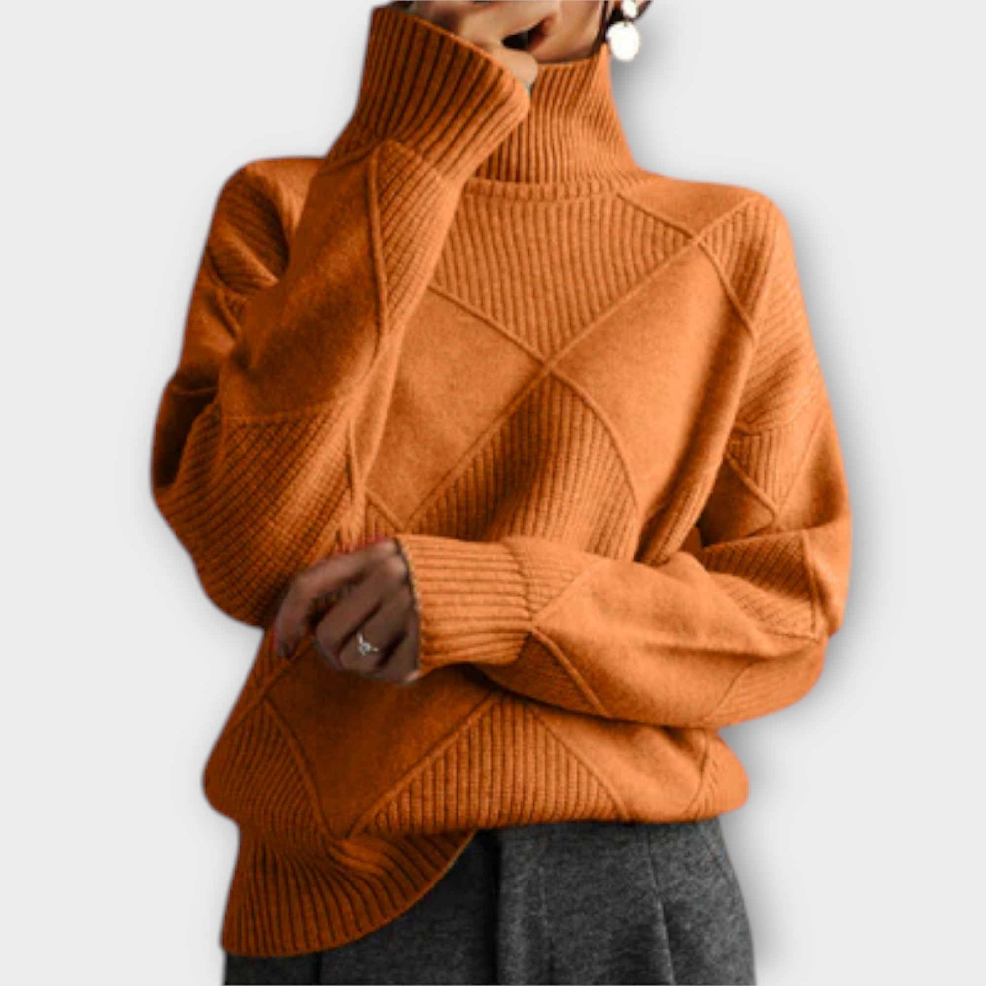 Melanie - Bequemer Rollkragenpullover Nora Zurich