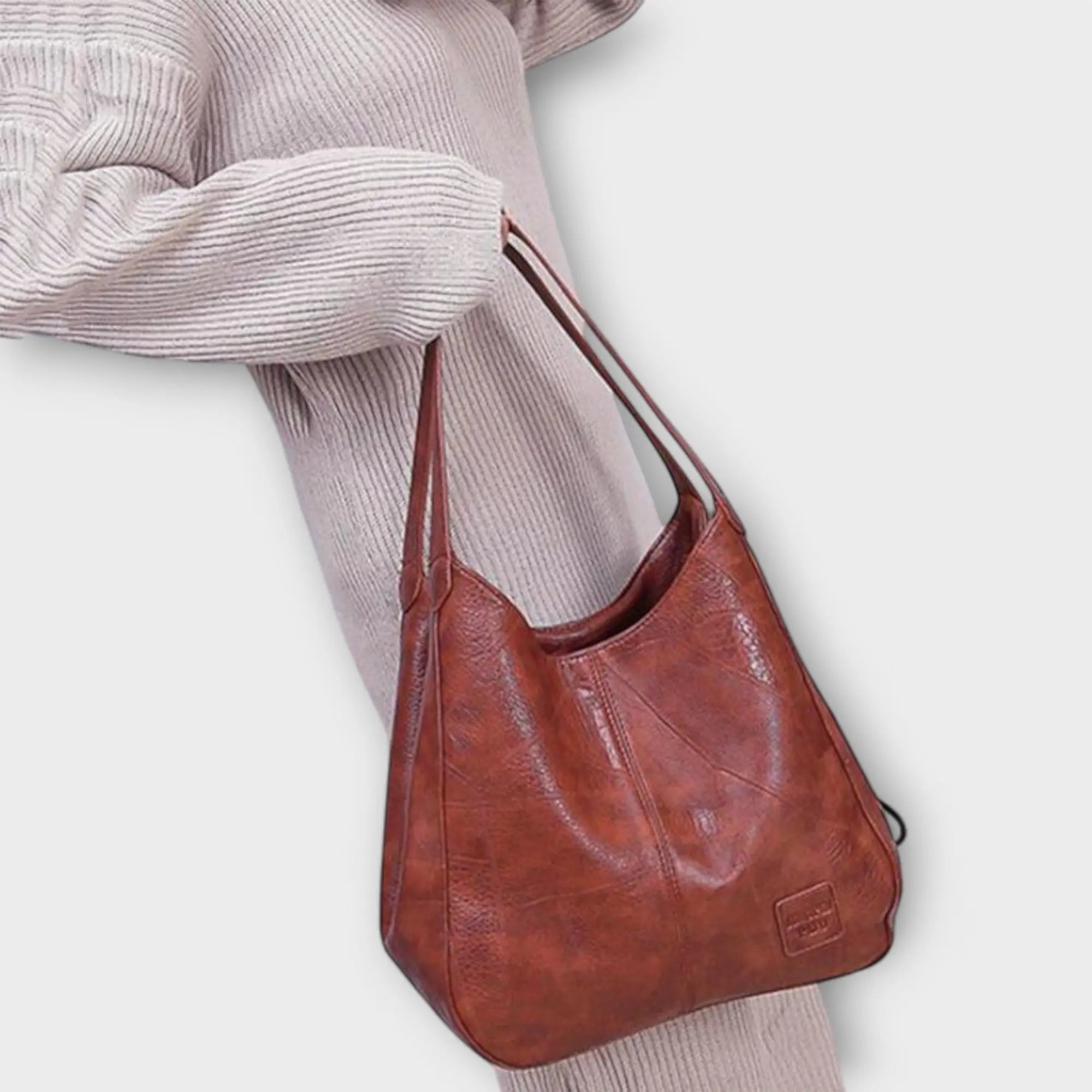 Nora. - Vintage Leder Tasche Nora Zurich