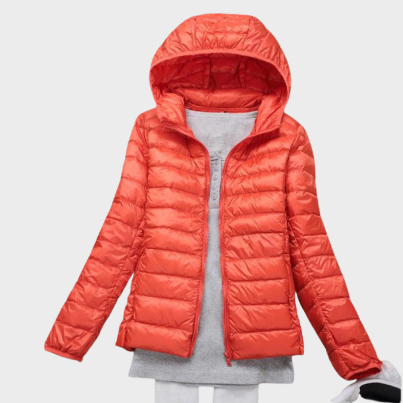 Andrea – Schicke Daunenjacke mit langen Ärmeln