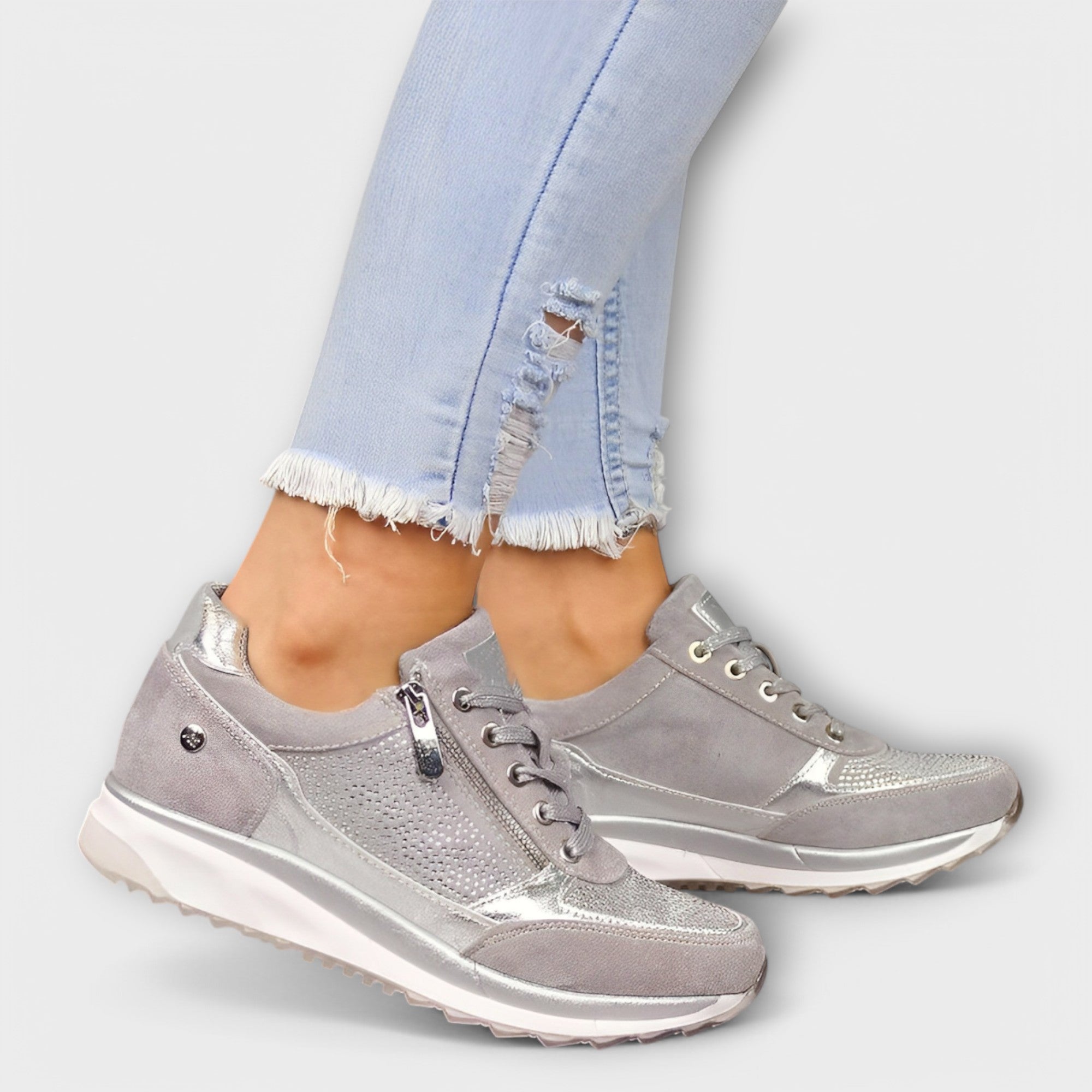 Pro Schuhe - Reißverschluss Sneakers