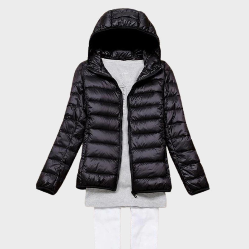 Rita – Elegante Daunenjacke mit langen Ärmeln