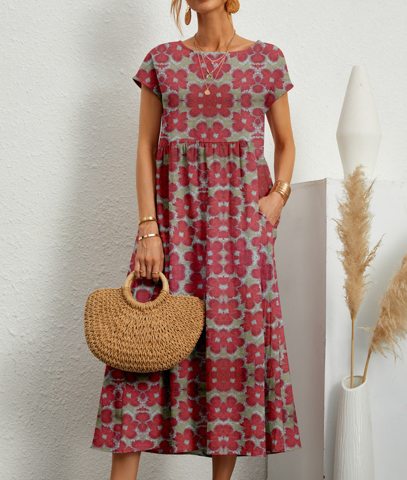 Melody | Bequemes Sommerblumenkleid
