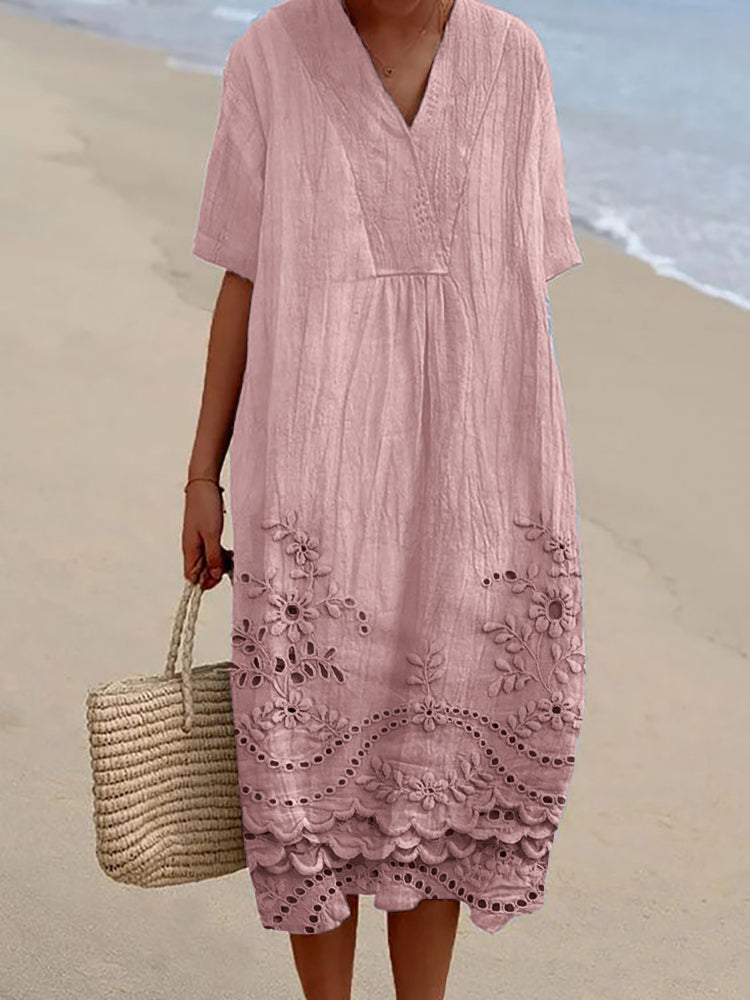 Evessa™ - Sommer Gedrucktes Kleid