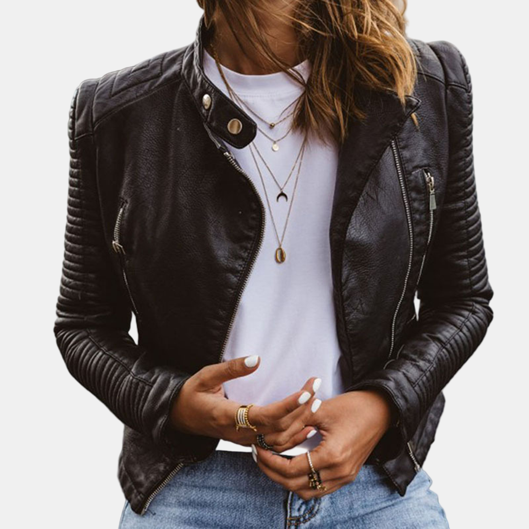 Ingrid - Leder-inspirierte Jacke Nora Zurich