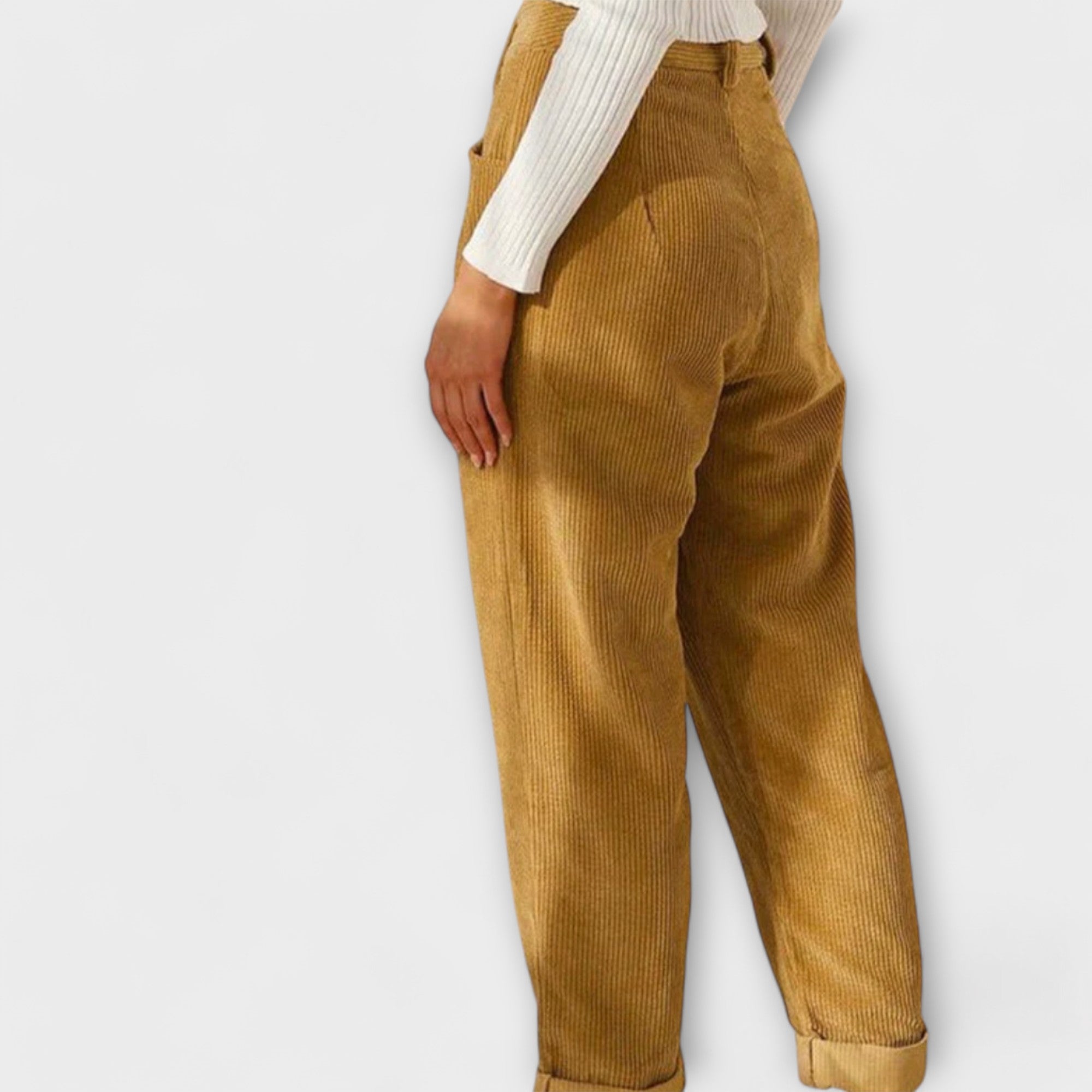 Malia - Lockere Freizeit-Hosen aus Cord
