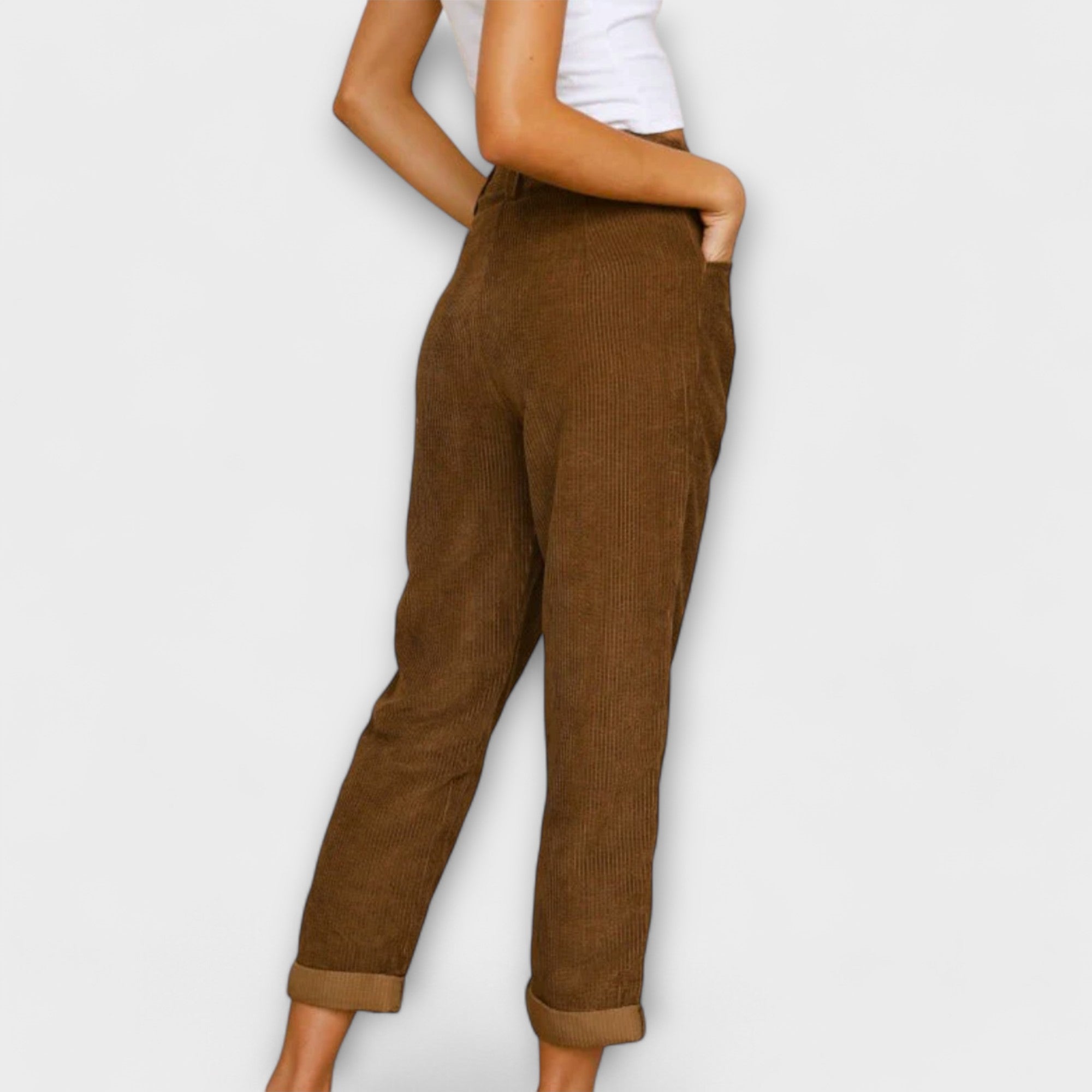 Malia - Lockere Freizeit-Hosen aus Cord